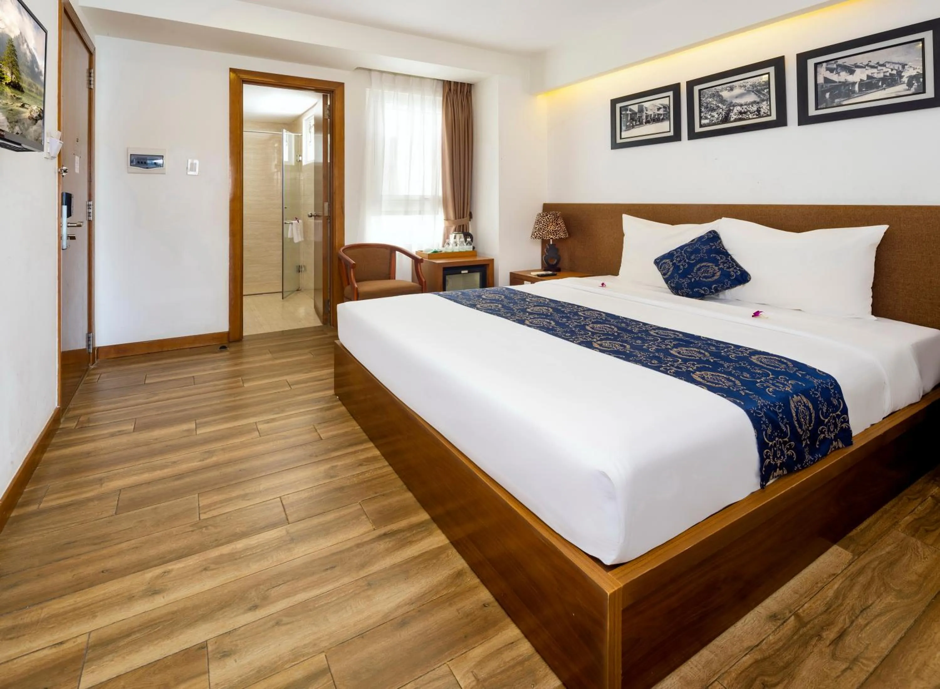 Bed in Saphia Hotel Nha Trang