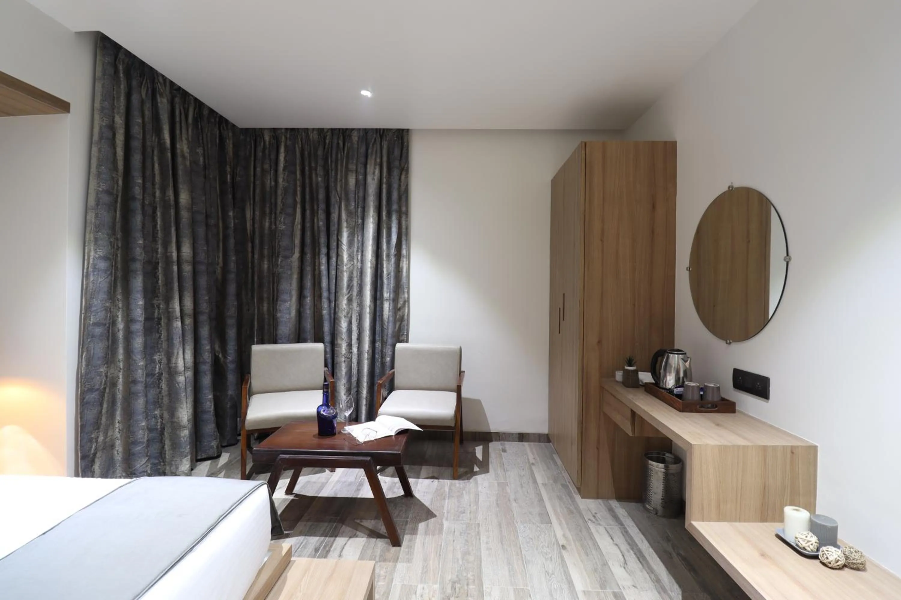 wardrobe, Bed in Hotel Chitra Executive