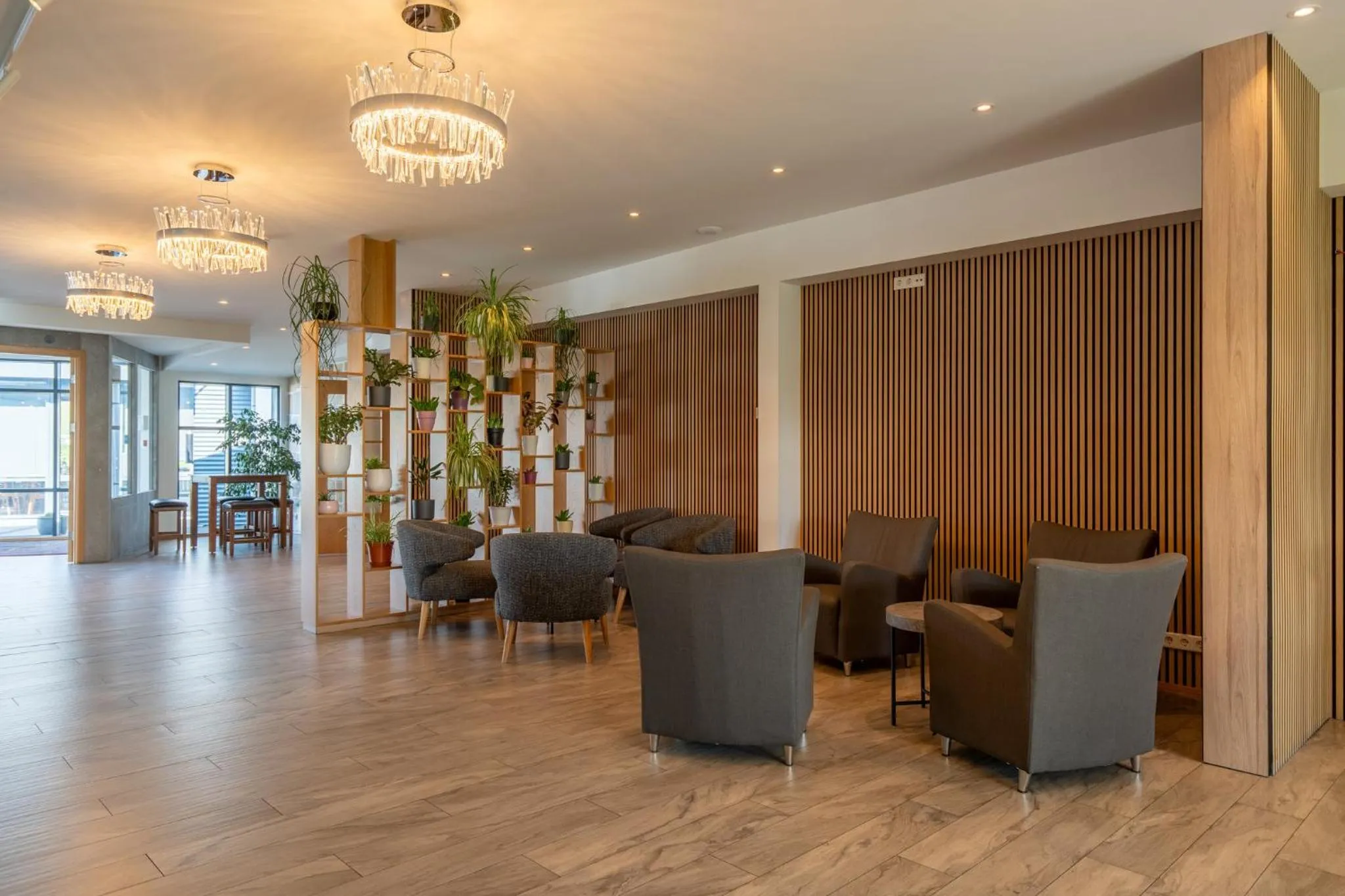 Lobby or reception in Hótel Skógafoss by EJ Hotels