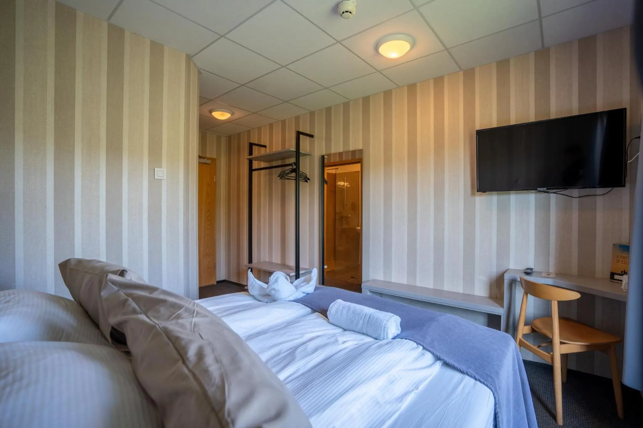 Bedroom, Bed in Hótel Skógafoss by EJ Hotels