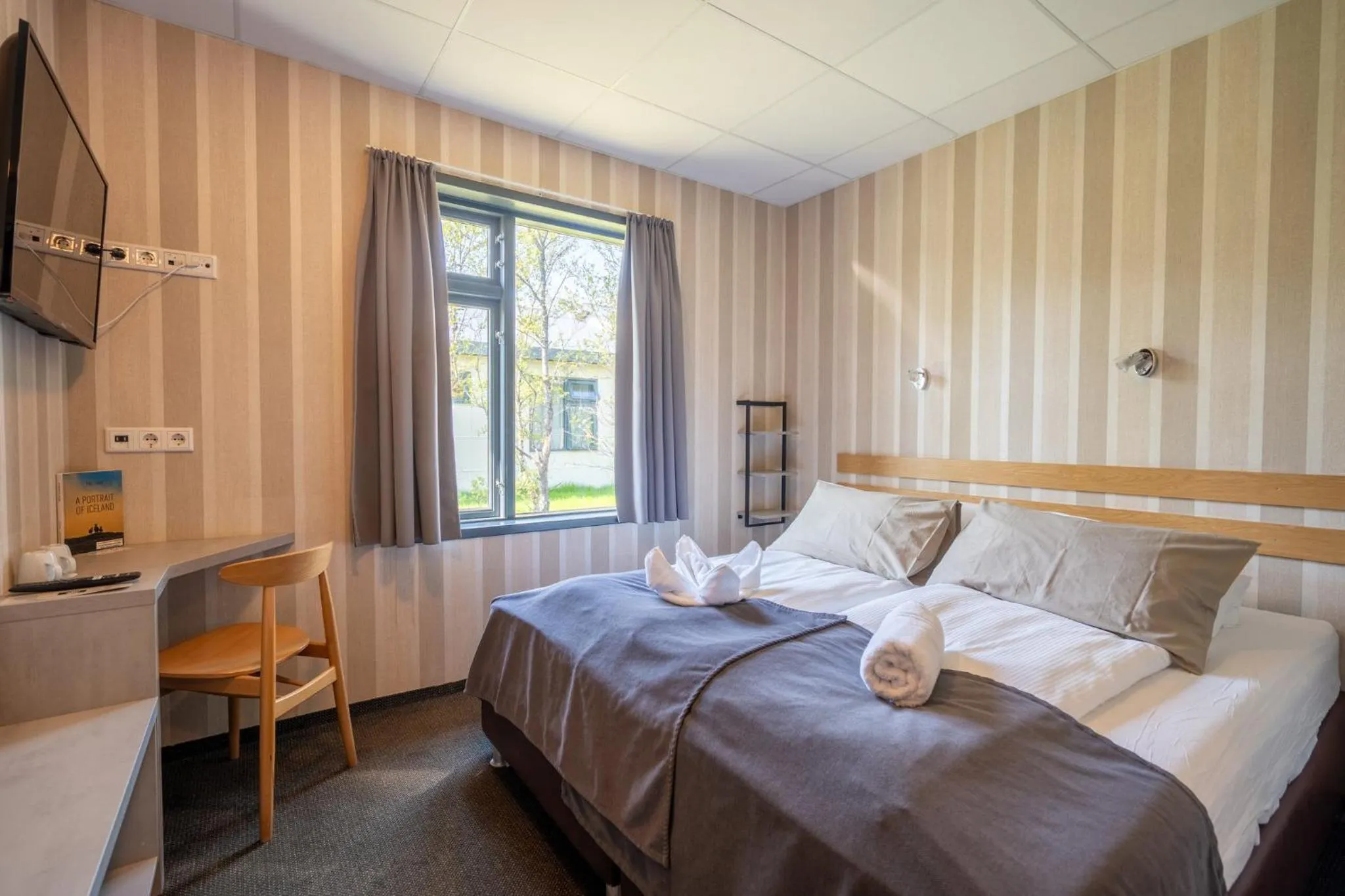 Bedroom, Bed in Hótel Skógafoss by EJ Hotels