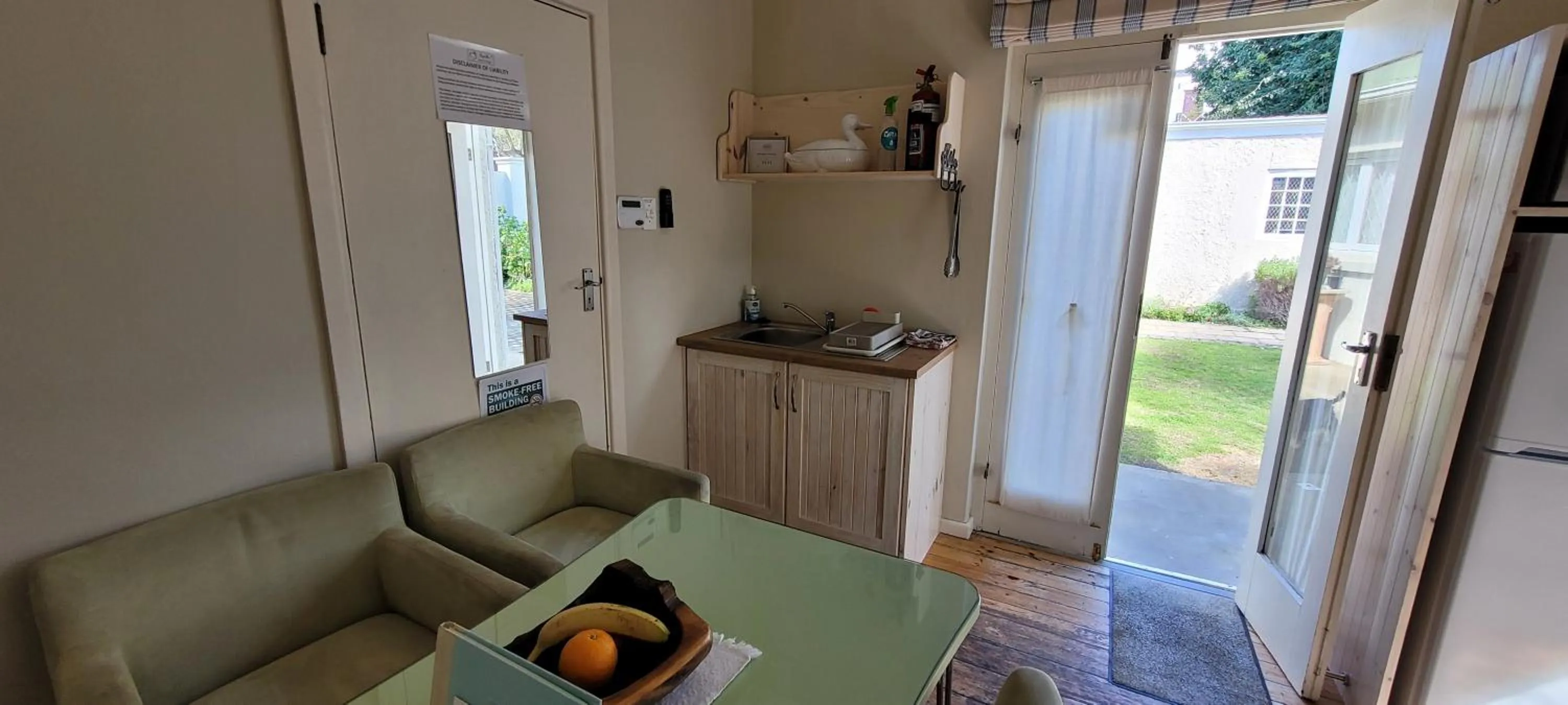 Dining area in AppleBee Guest Cottages