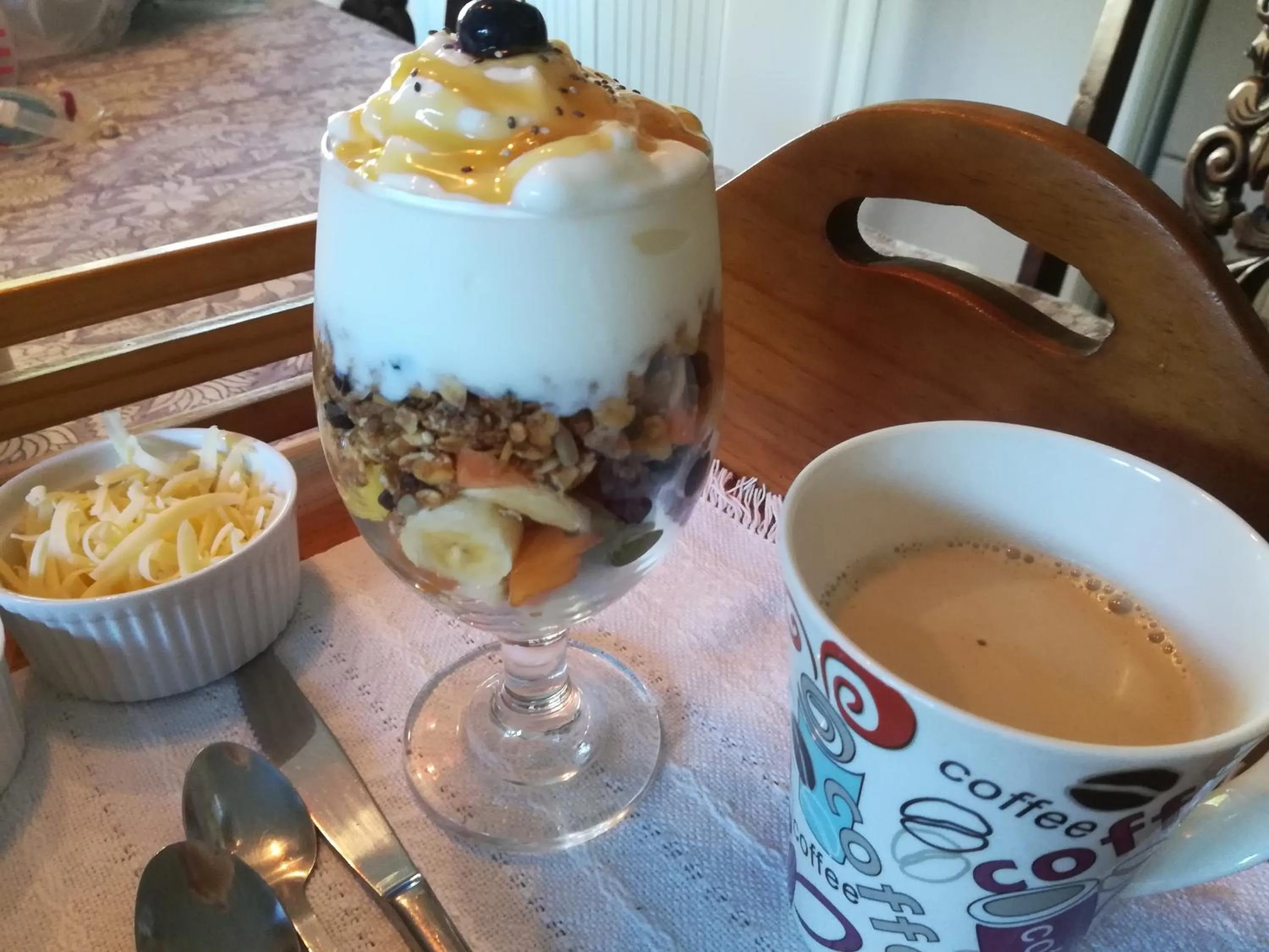 Breakfast in AppleBee Guest Cottages