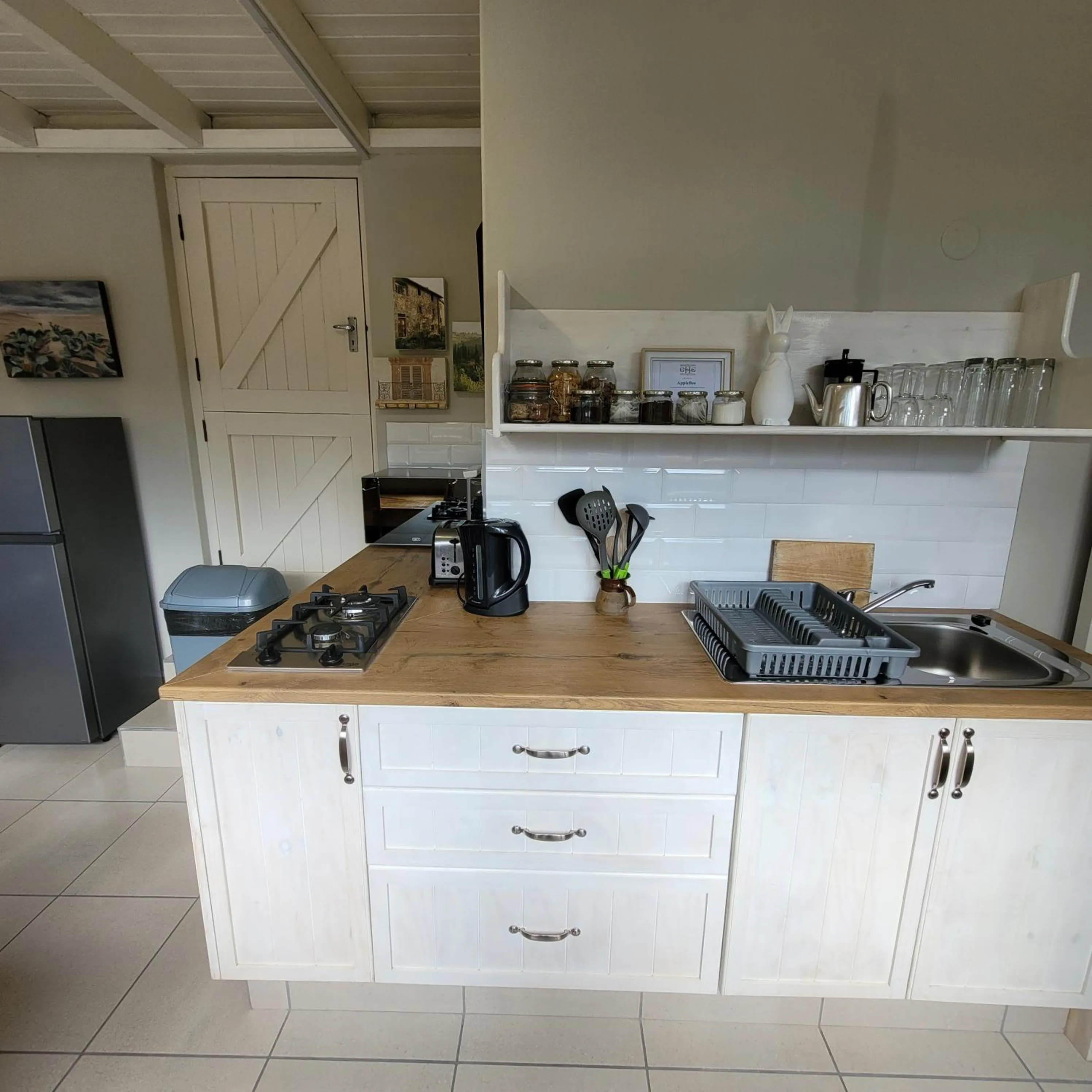 Kitchen or kitchenette in AppleBee Guest Cottages