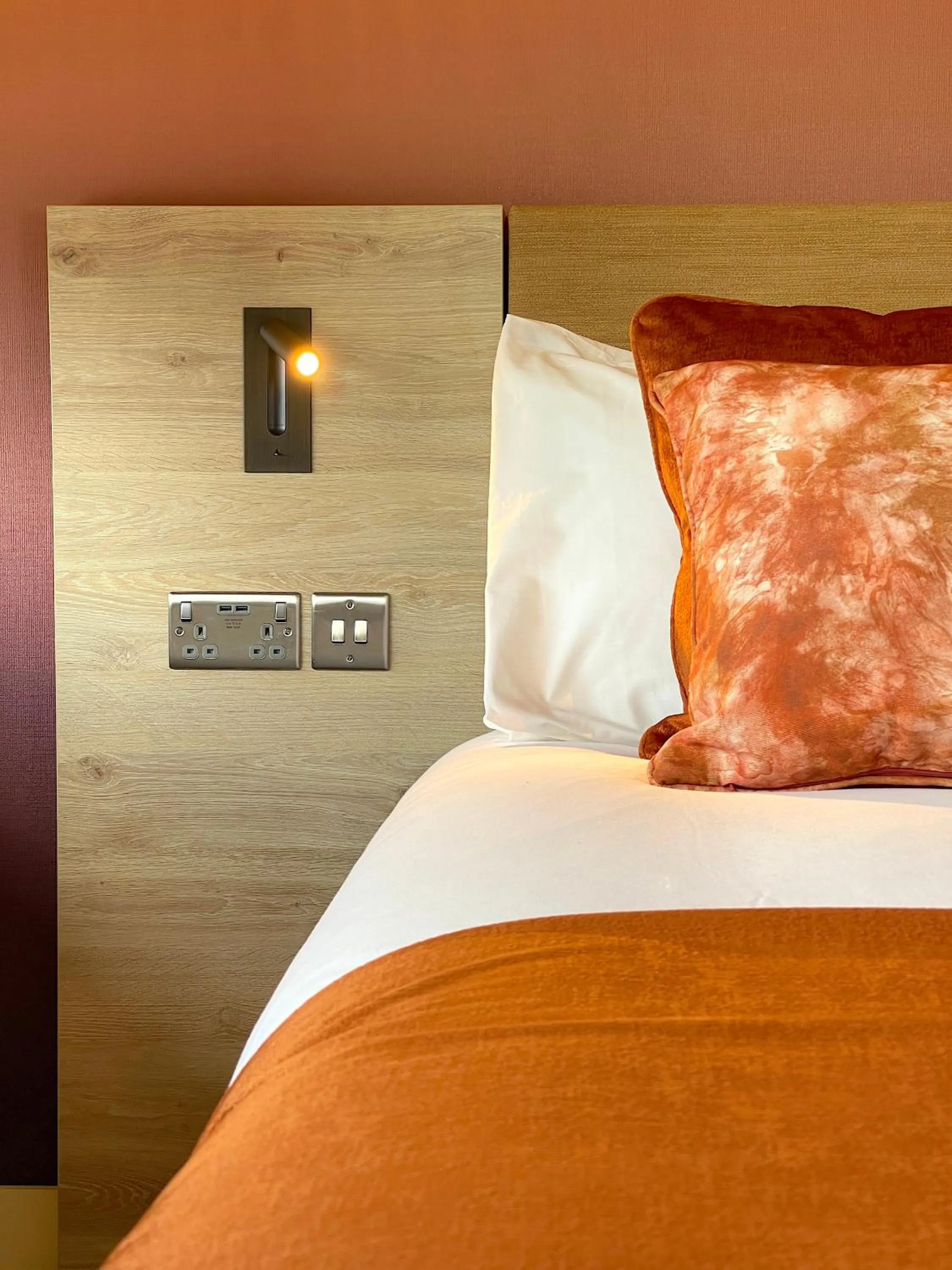 Bed in Hex Wildlife Hotel at Yorkshire Wildlife Park