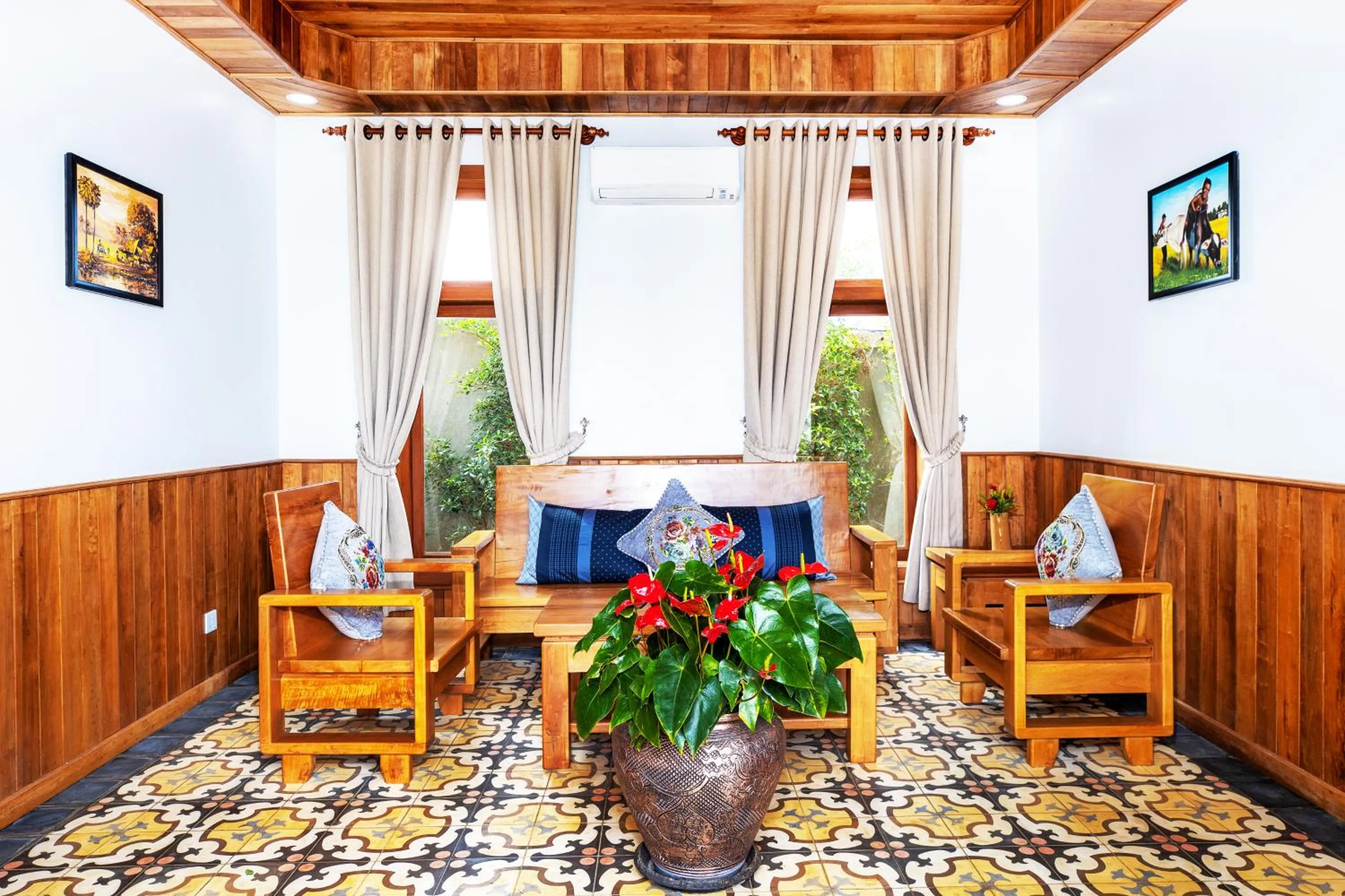 Living room in KNN RESORT Mondulkiri