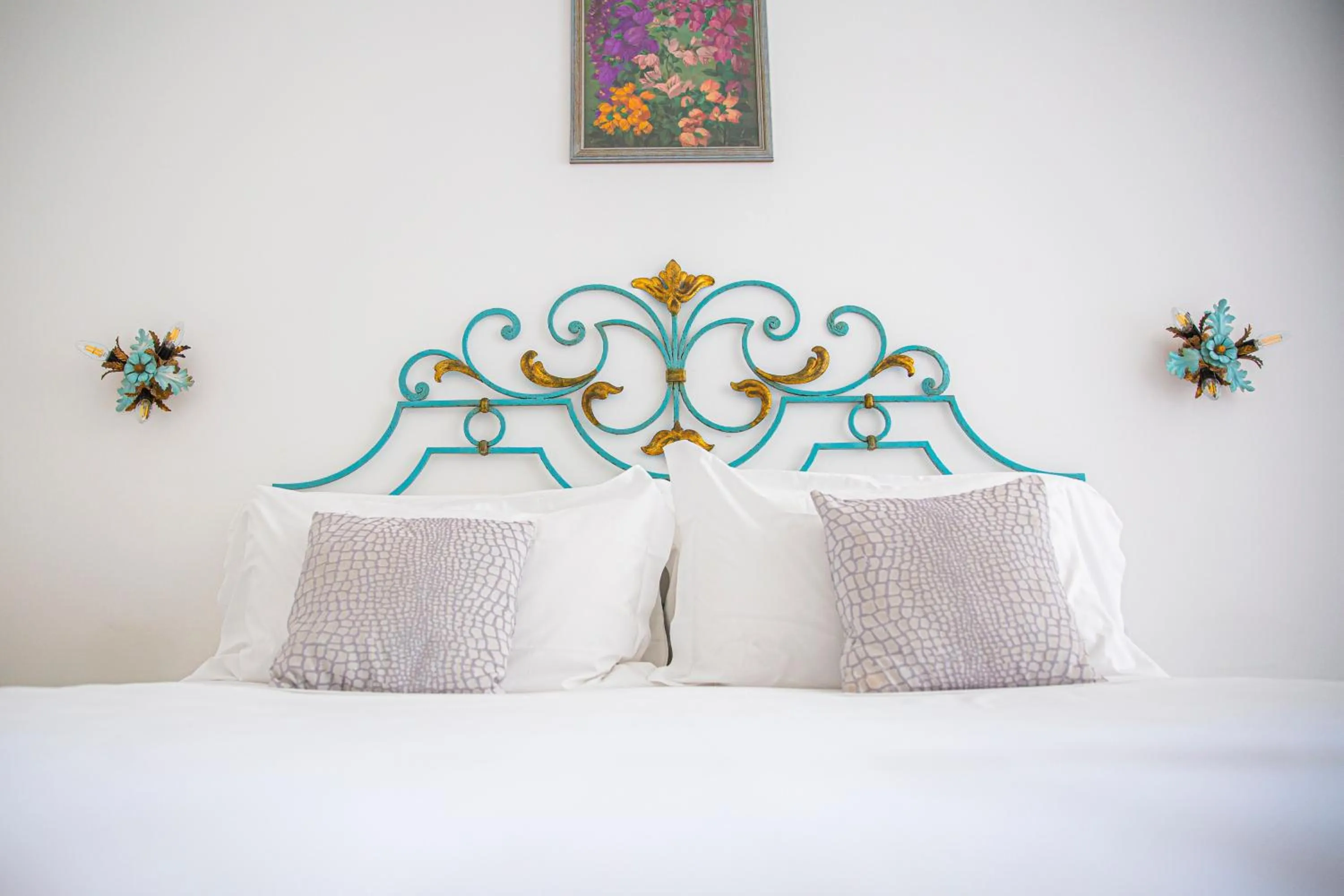 Sea view, Bed in Hotel La Floridiana