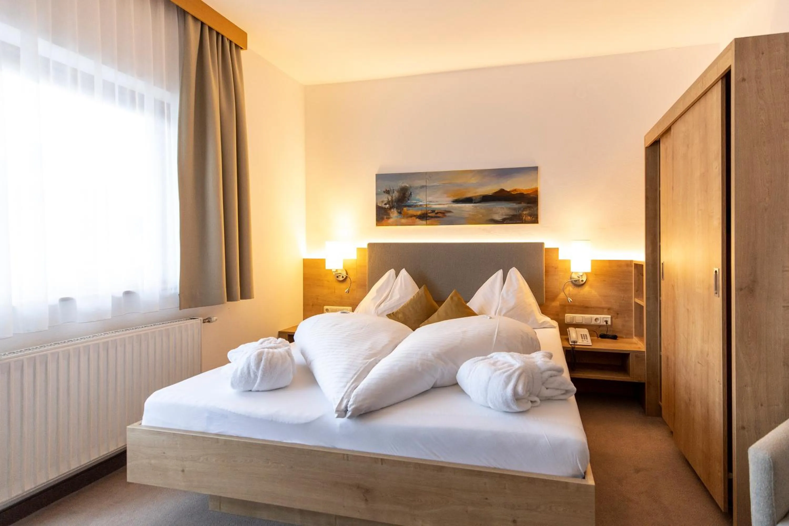 Bedroom, Bed in Hotel Turracherhof