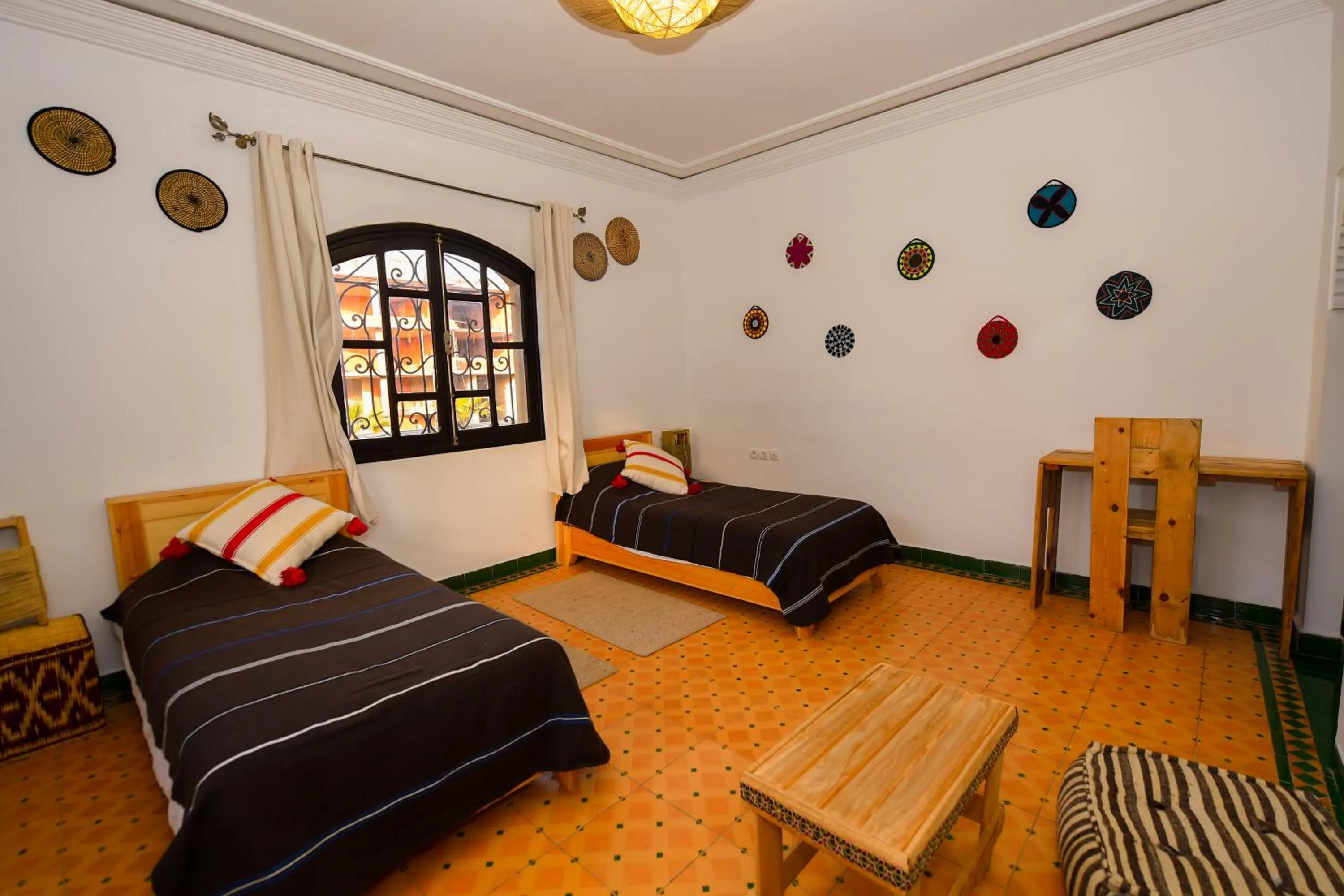 Photo of the whole room, Bed in Targafit Hotel & Hammam