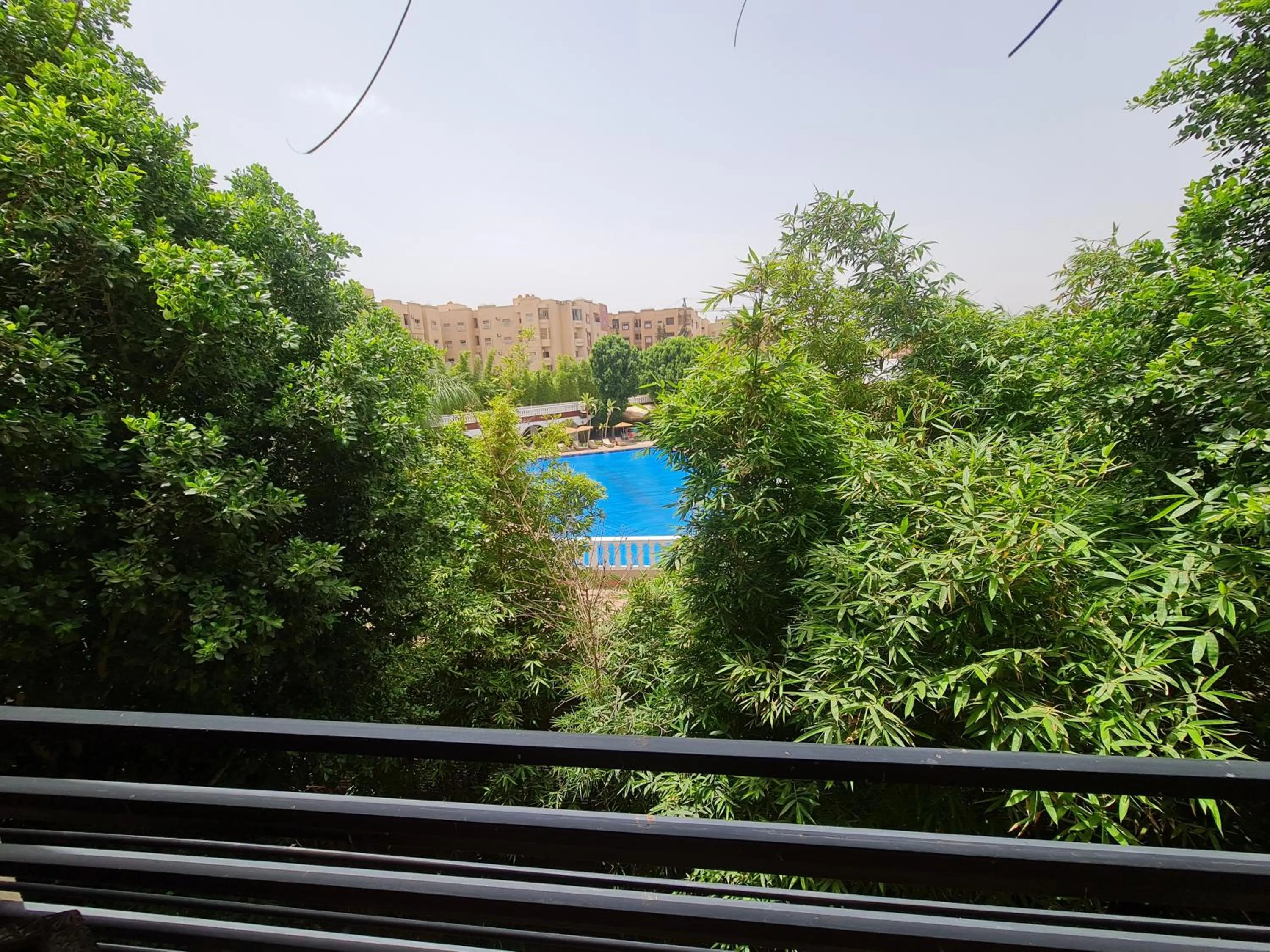 Balcony/Terrace in Targafit Hotel & Hammam