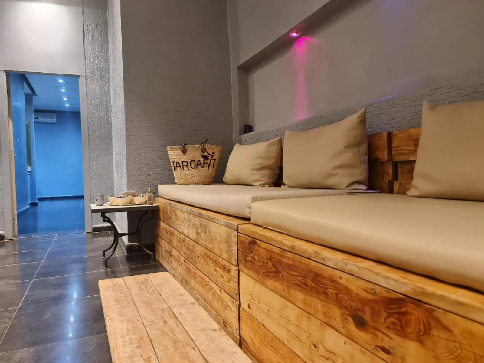 Living room in Targafit Hotel & Hammam