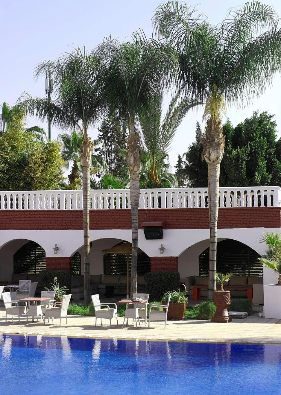 Swimming pool in Targafit Hotel & Hammam