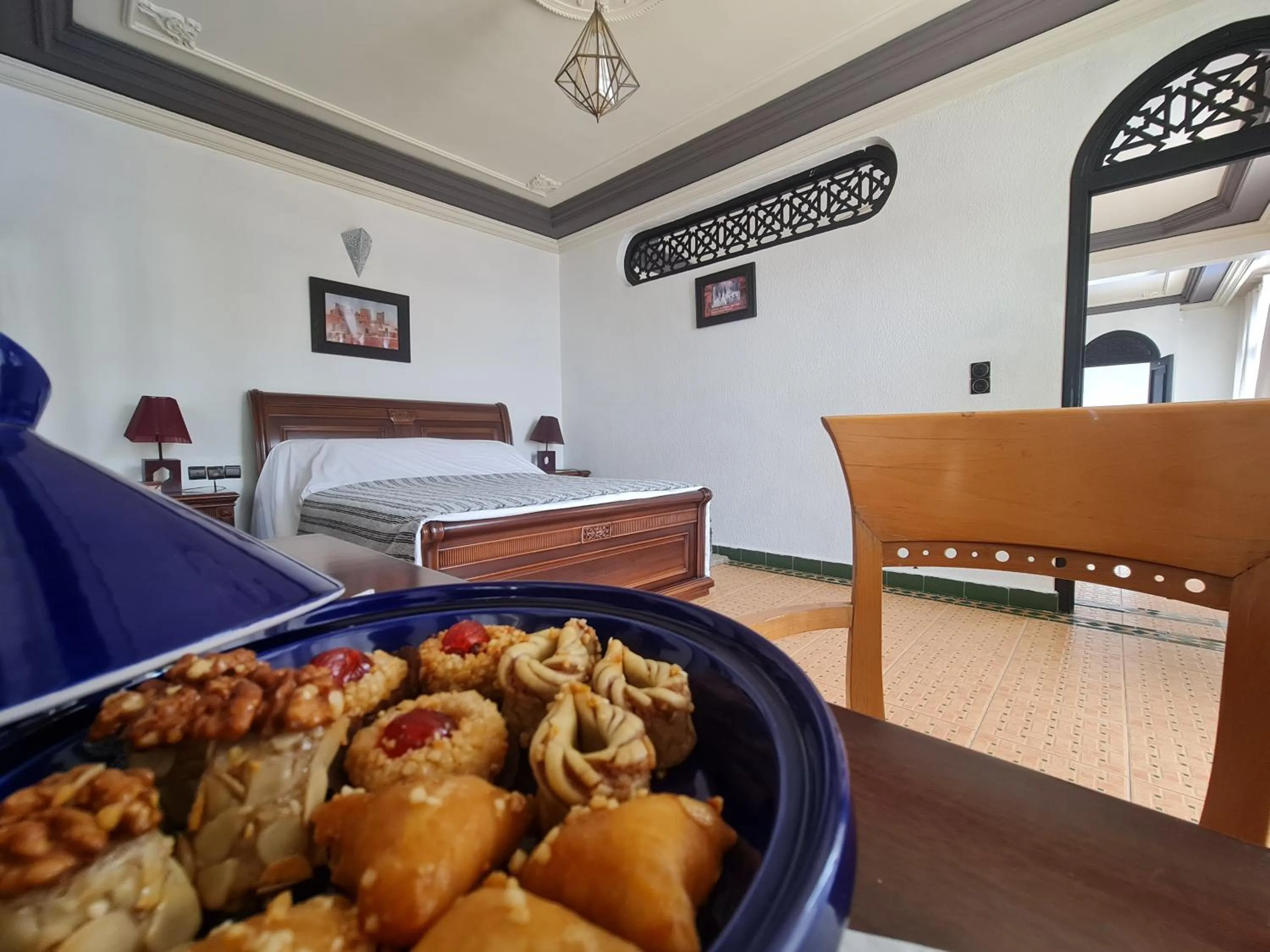 Bedroom in Targafit Hotel & Hammam