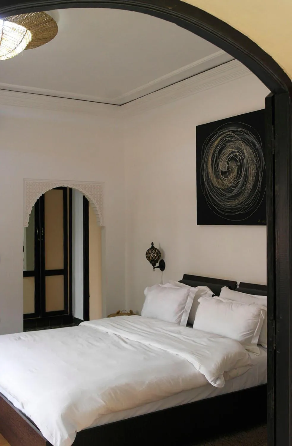 Bed in Targafit Hotel & Hammam