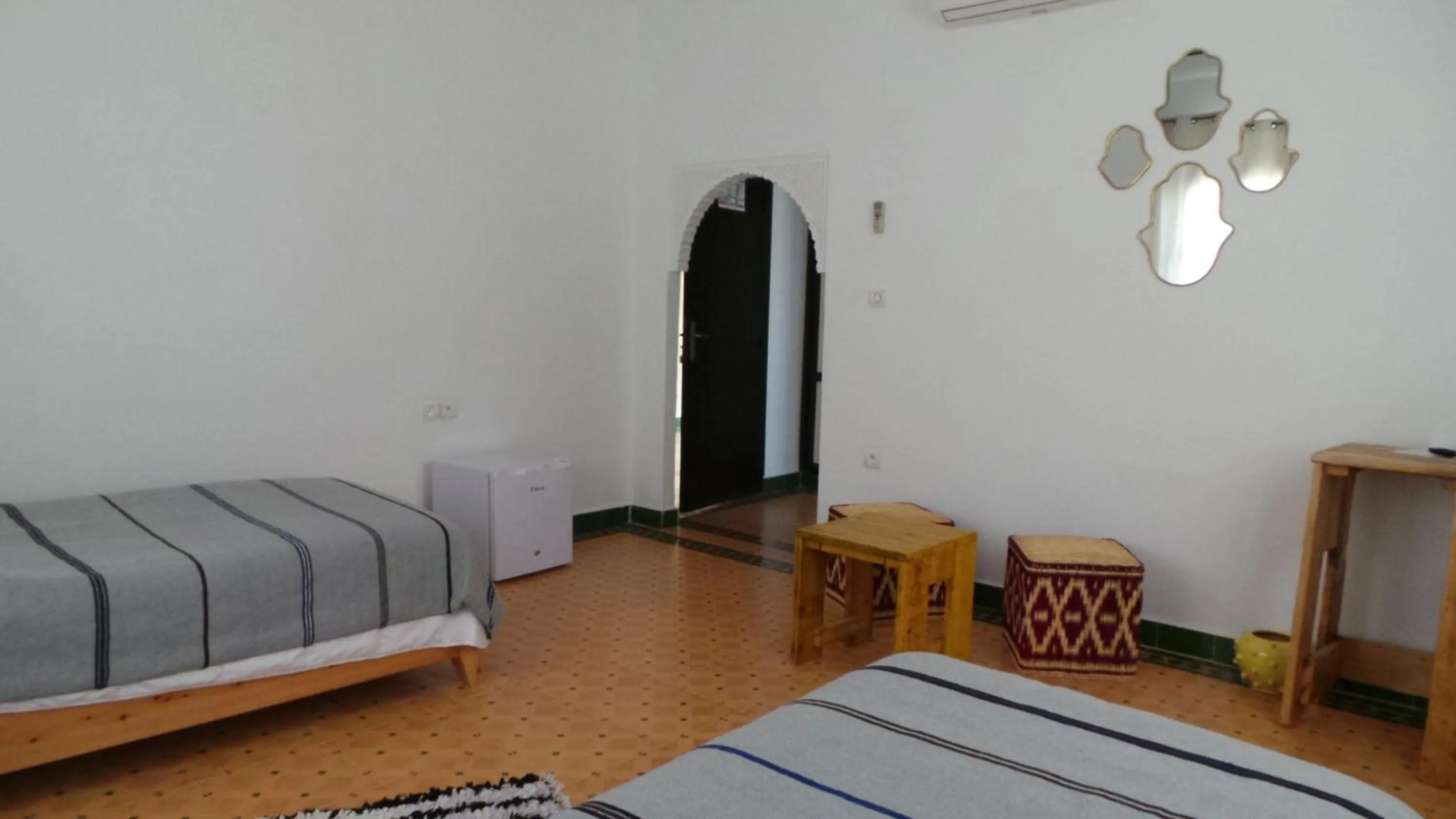 Photo of the whole room, Bed in Targafit Hotel & Hammam