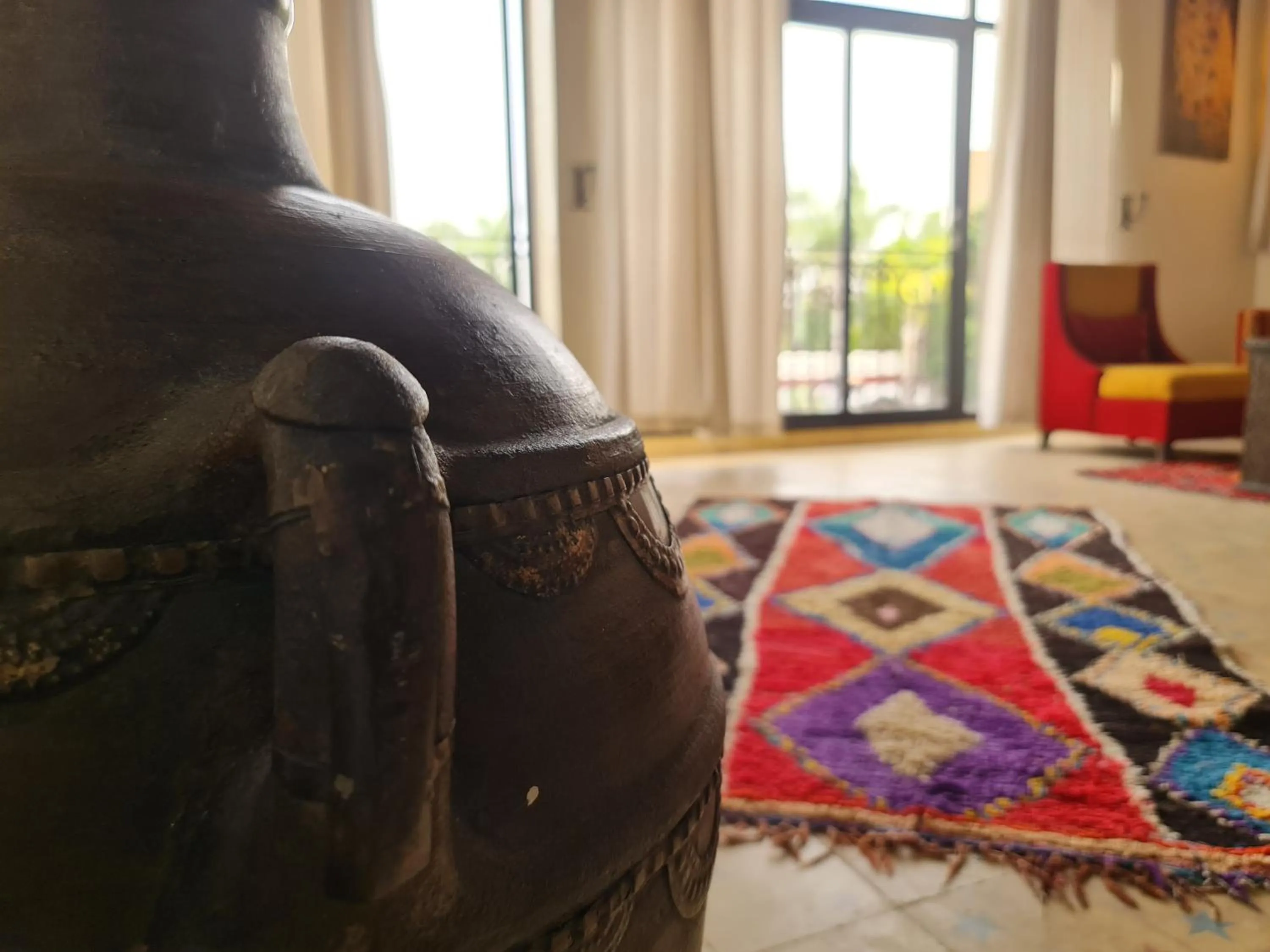 Living room in Targafit Hotel & Hammam