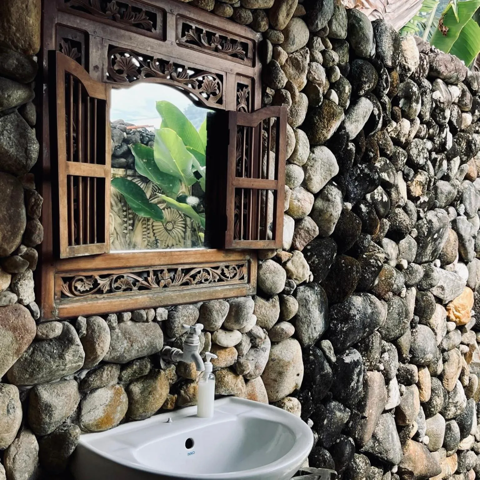 Shower in Sahom Valley Resort - Agro & Eco Park