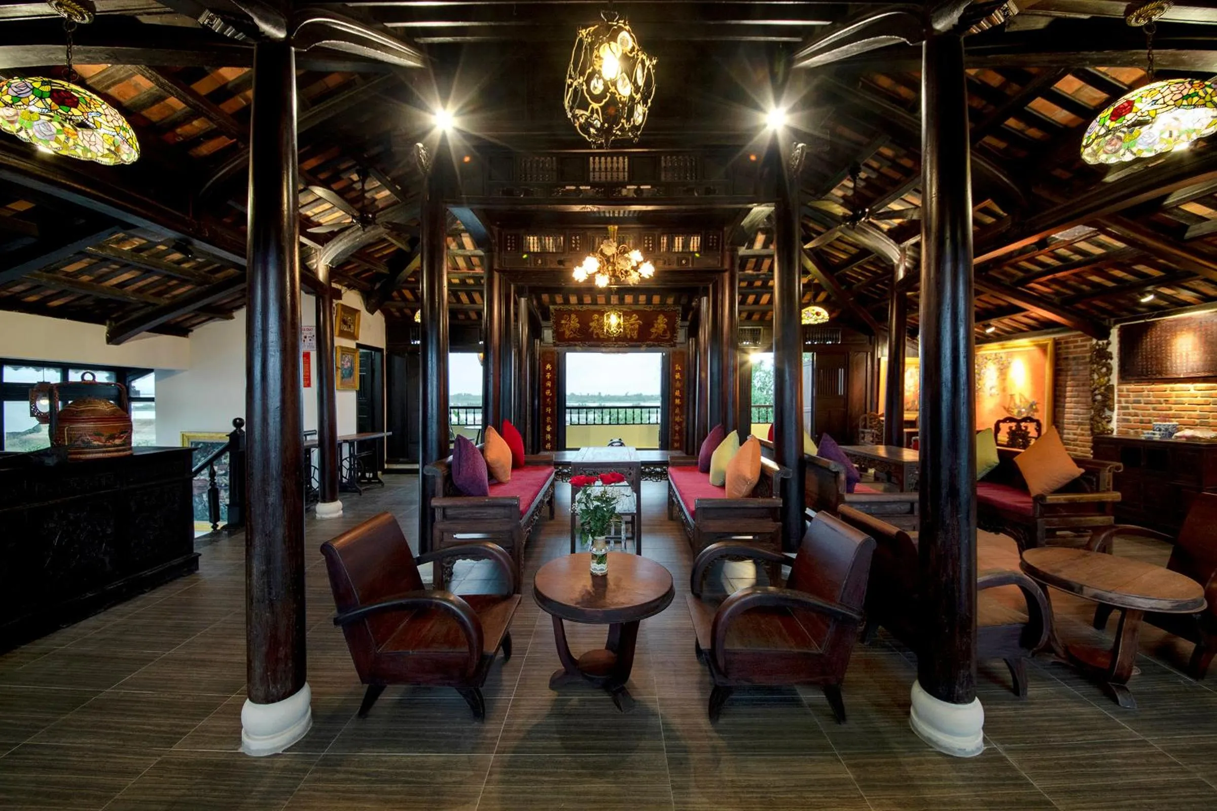 Dining area in Art Museum Villa Hoi An