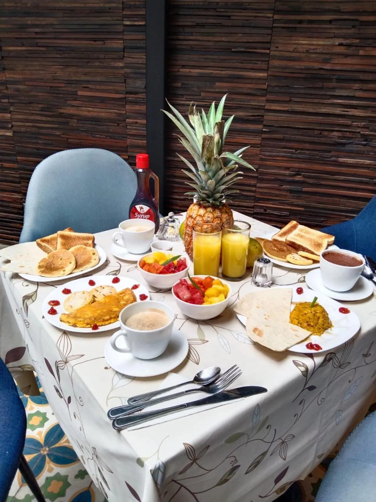 Restaurant/places to eat in Hotel Boutique Quinta Camacho