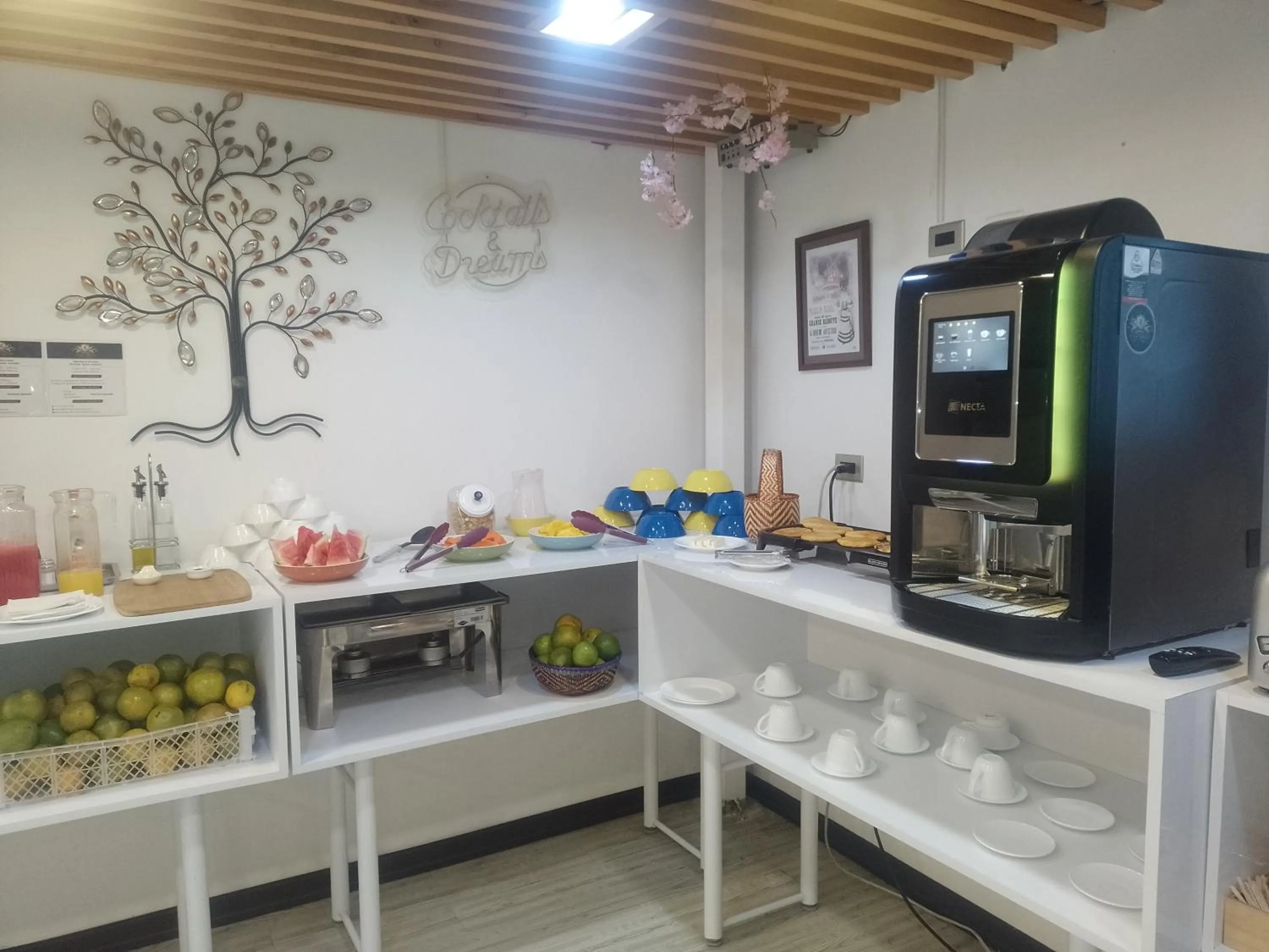 Restaurant/places to eat in Hotel Boutique Quinta Camacho