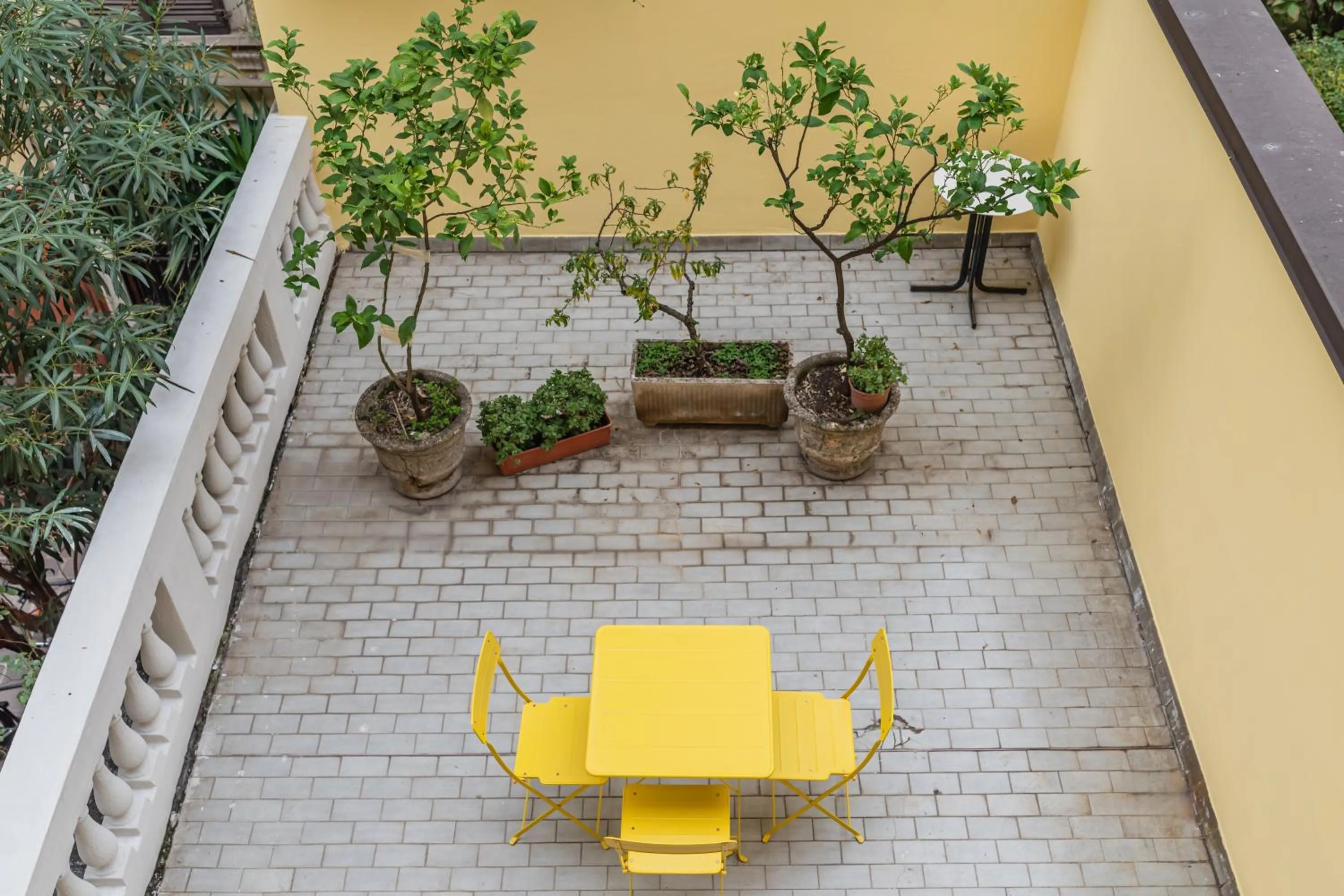 Balcony/Terrace in Hotel Del Sole
