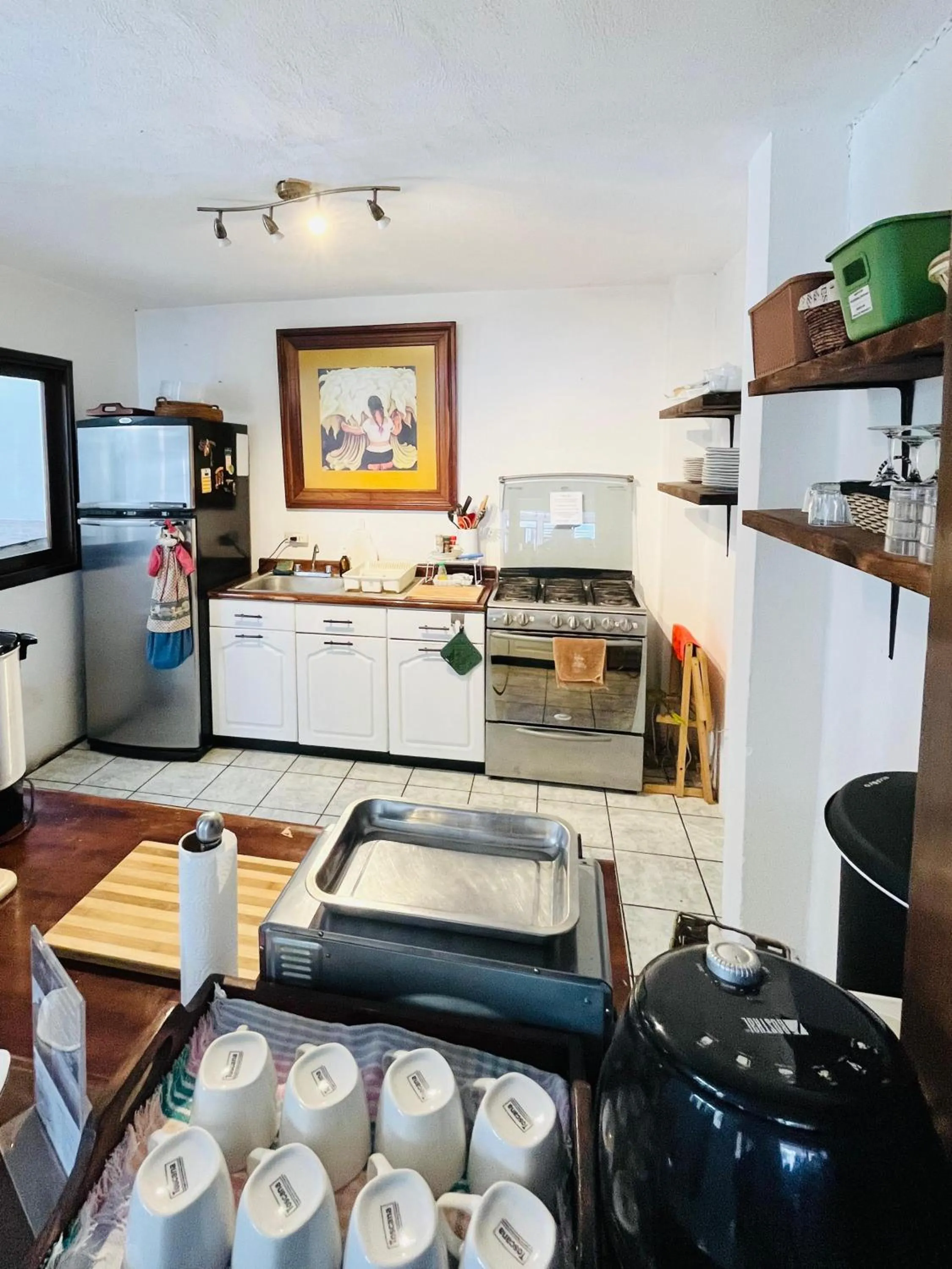 Communal kitchen in Casa ELA Candelaria