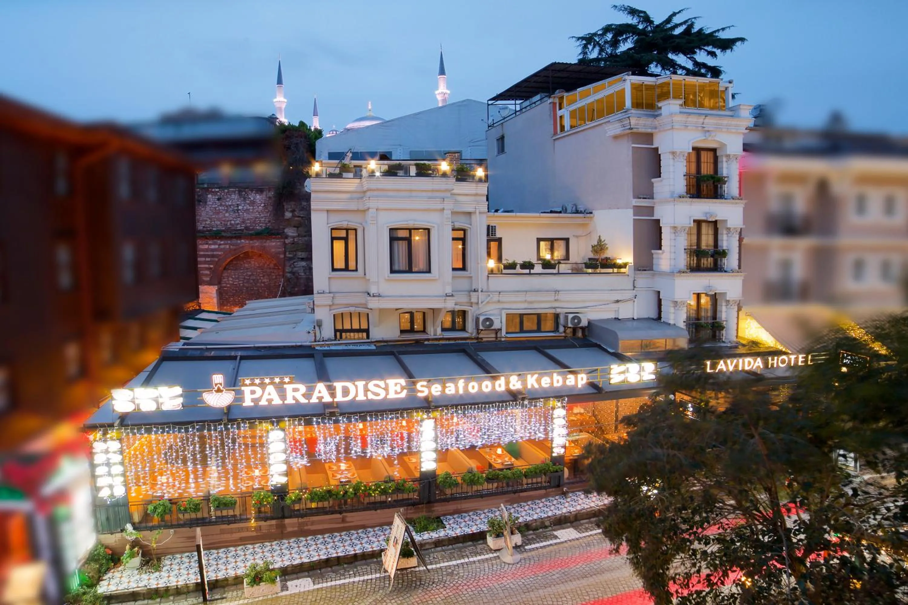 Property building in La Vida Old City Hotel