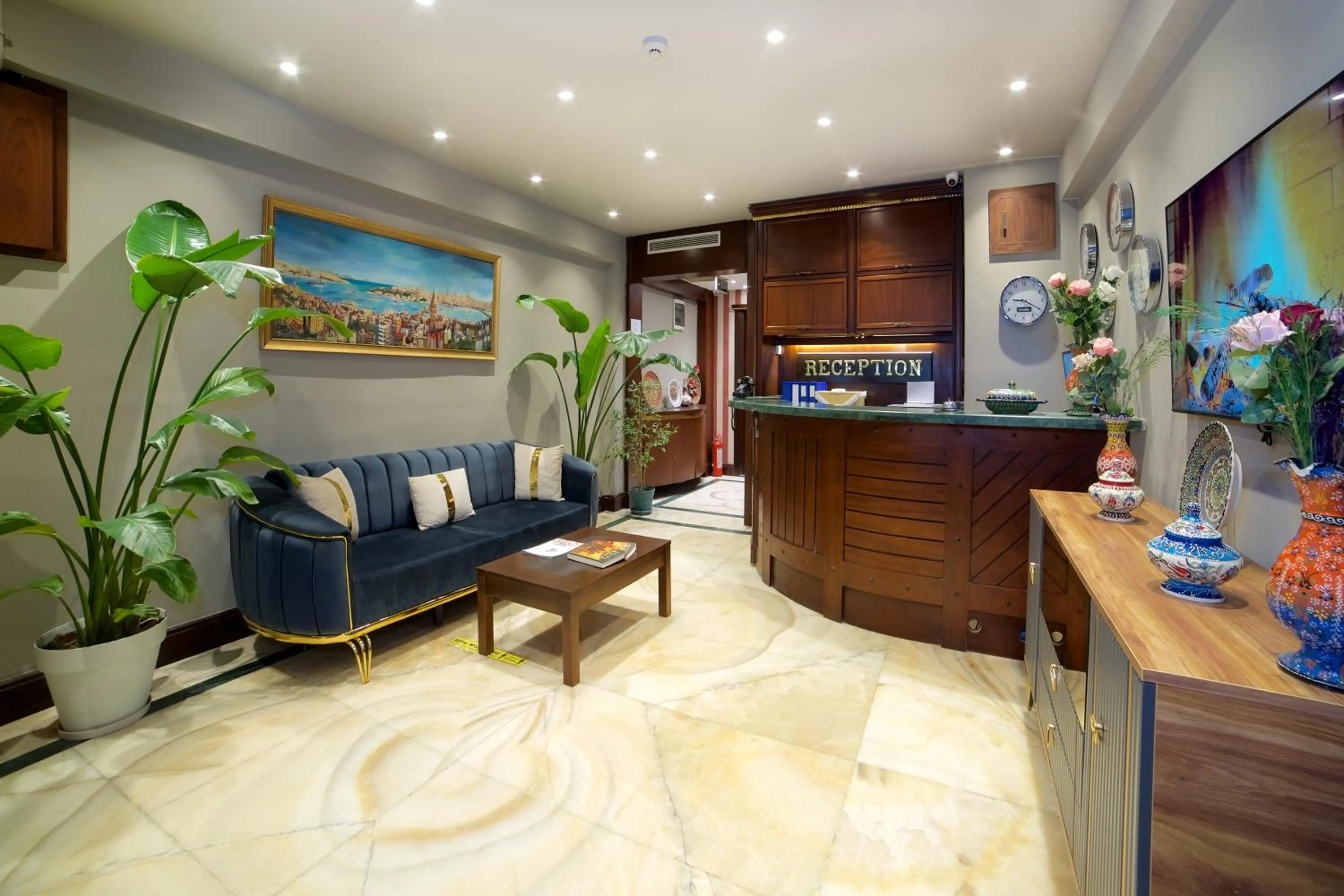 Lobby or reception in La Vida Old City Hotel