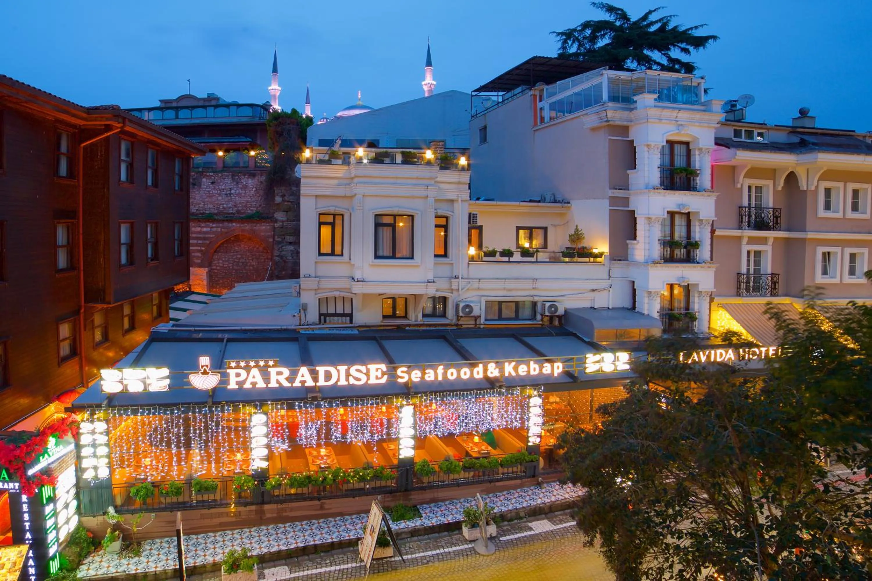 Property building in La Vida Old City Hotel