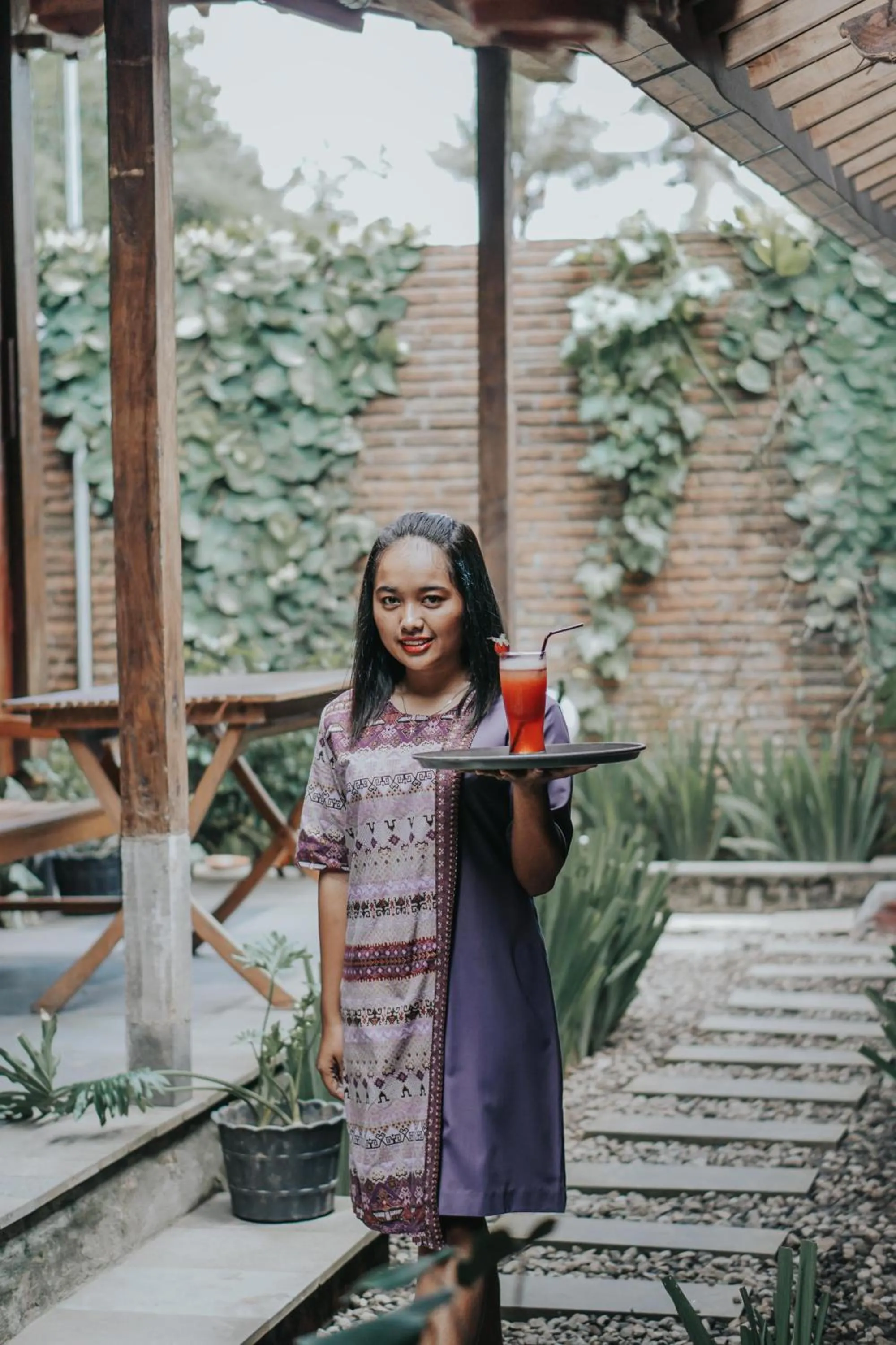 Staff in Cempaka Borobudur Guest House