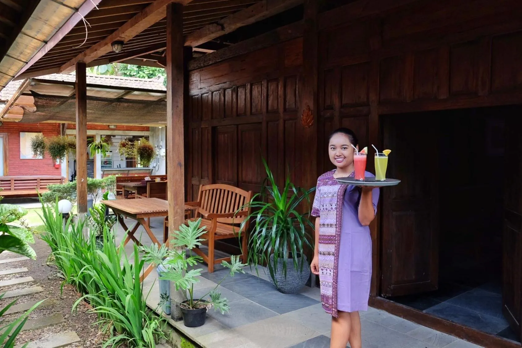 Staff in Cempaka Borobudur Guest House