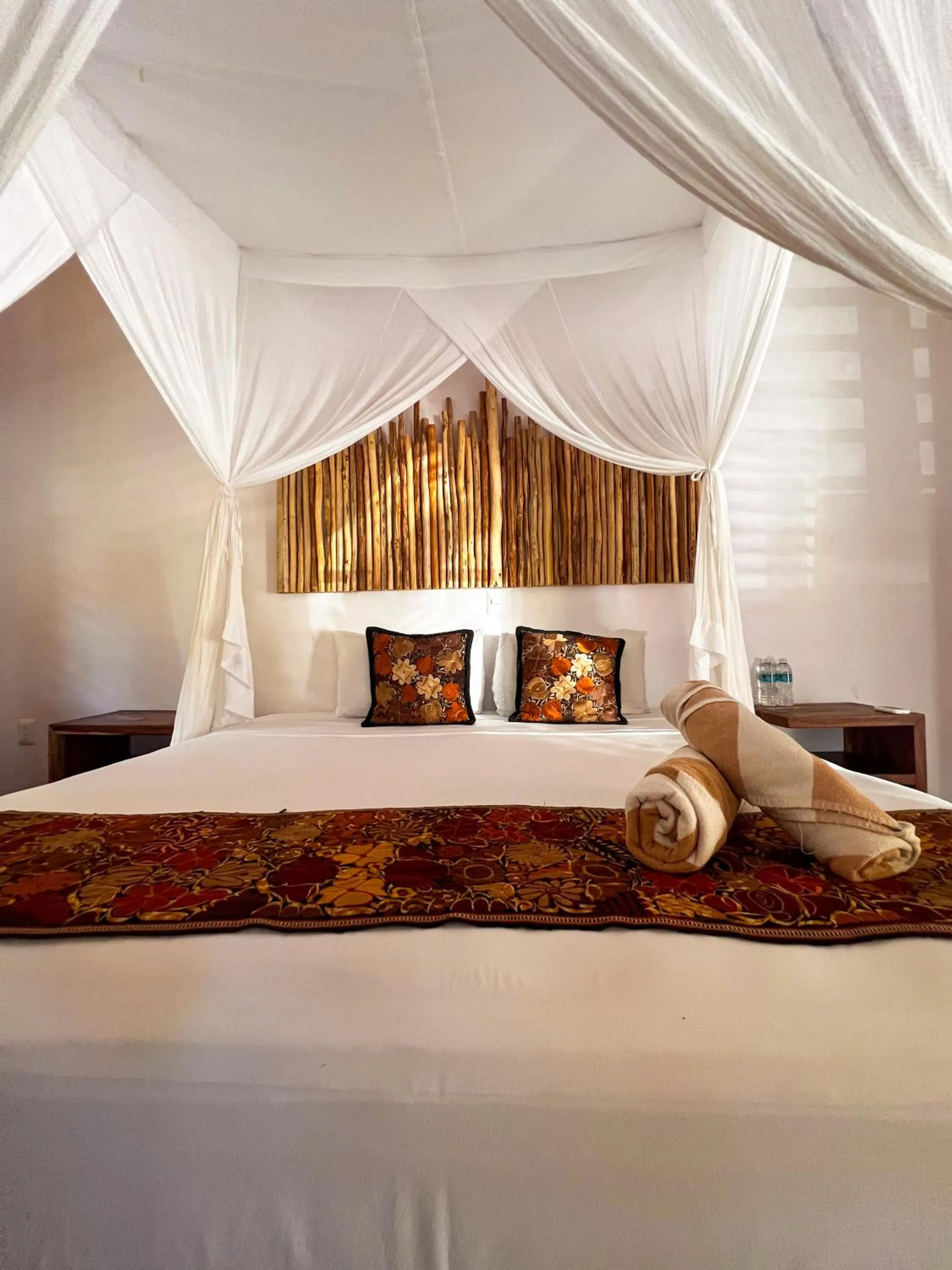 Bed in Alito Tulum Hotel