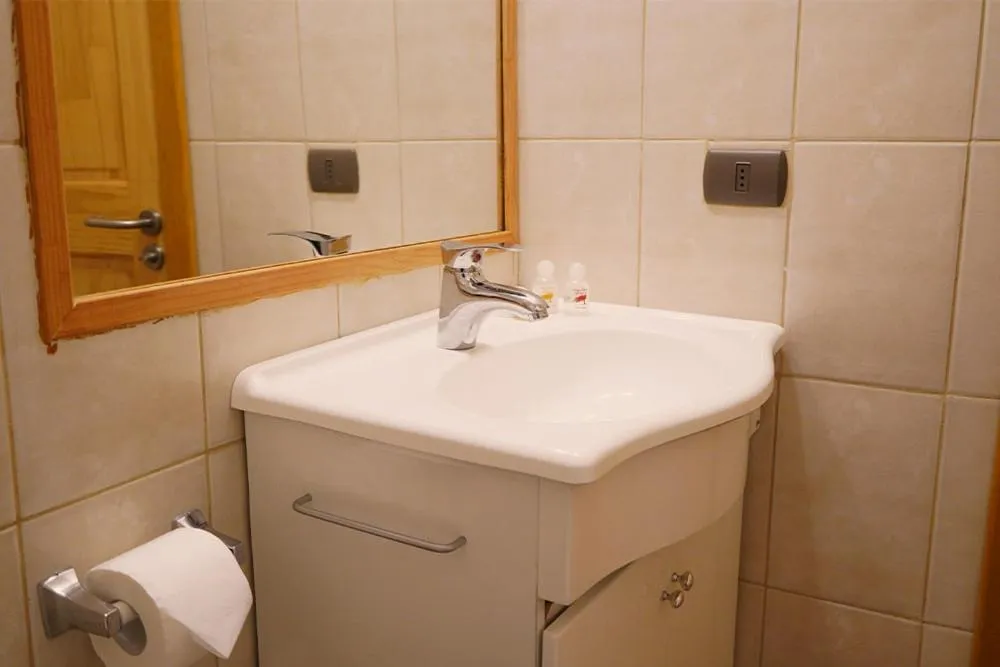 Bathroom in Hotel Posada del Río - Chile Chico