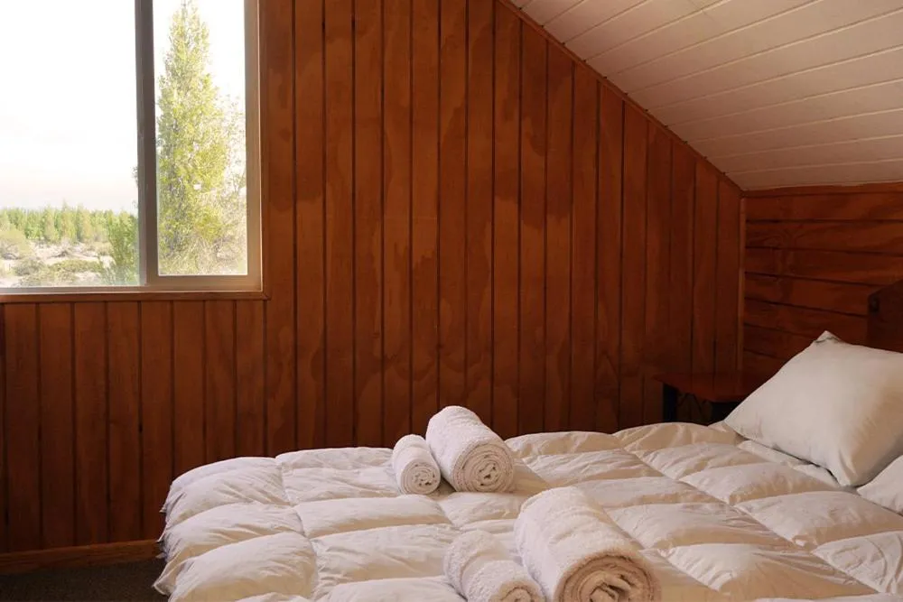 Bed in Hotel Posada del Río - Chile Chico