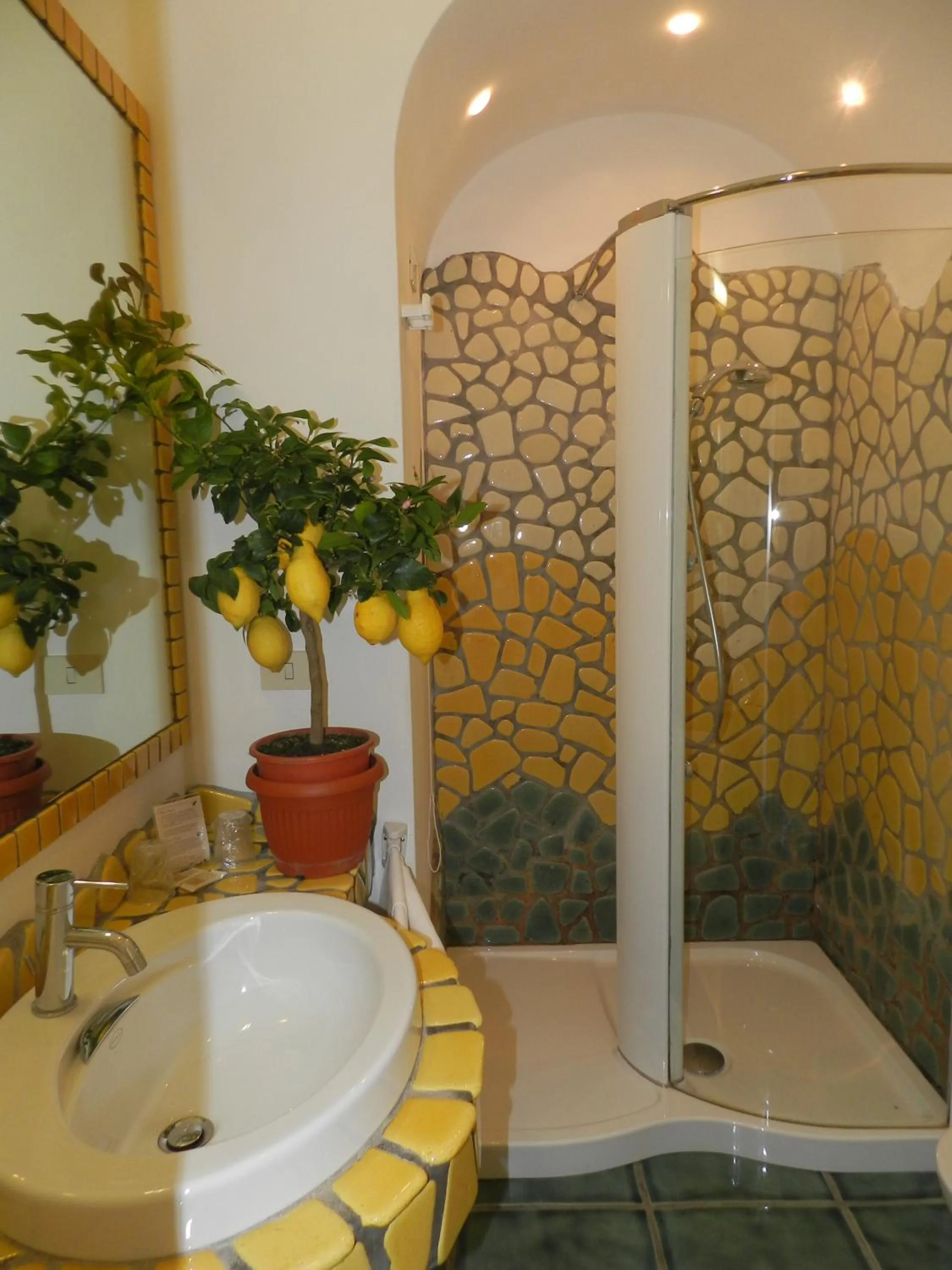 Shower in Hotel Holiday