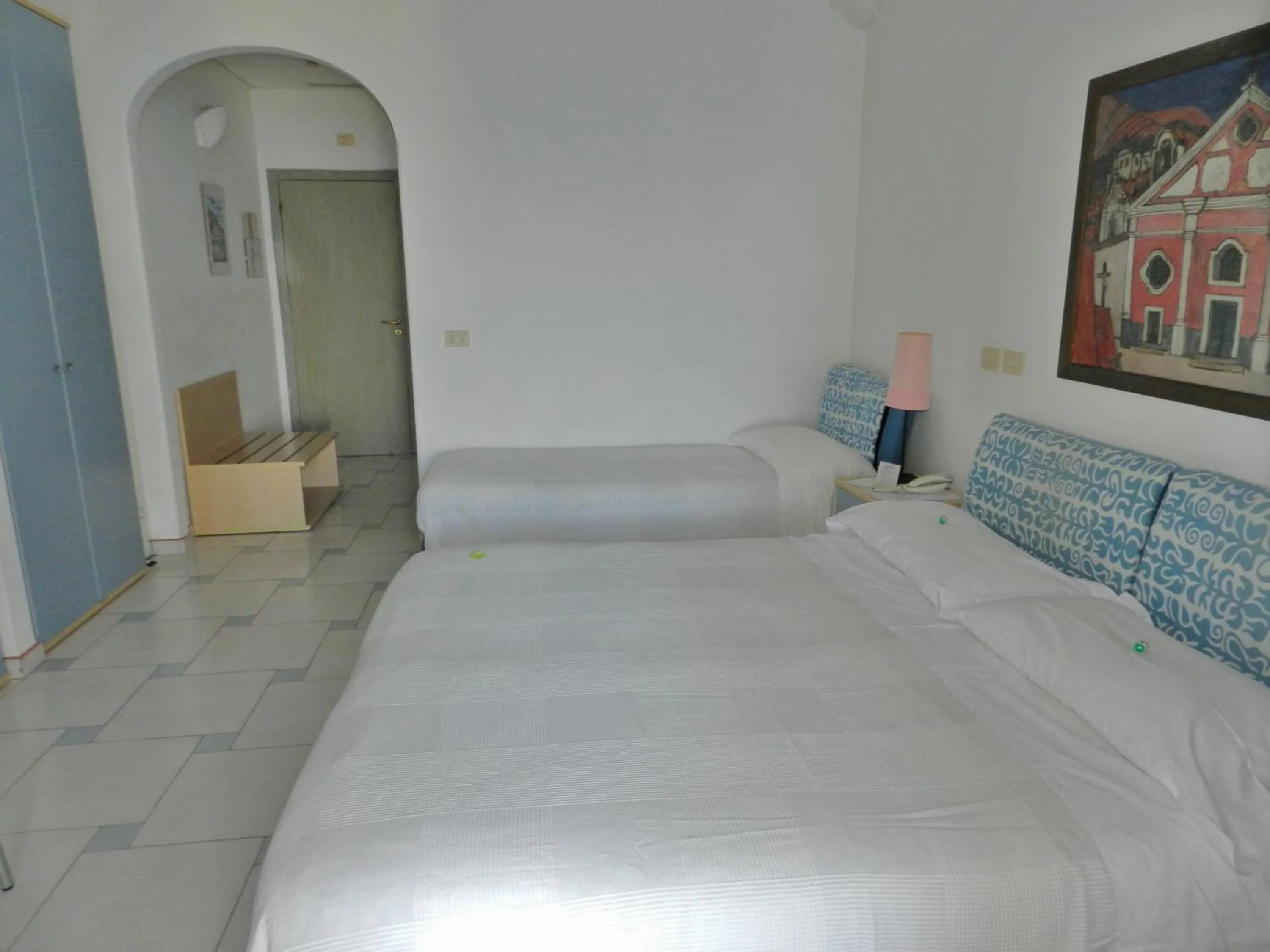 Bed in Hotel Holiday