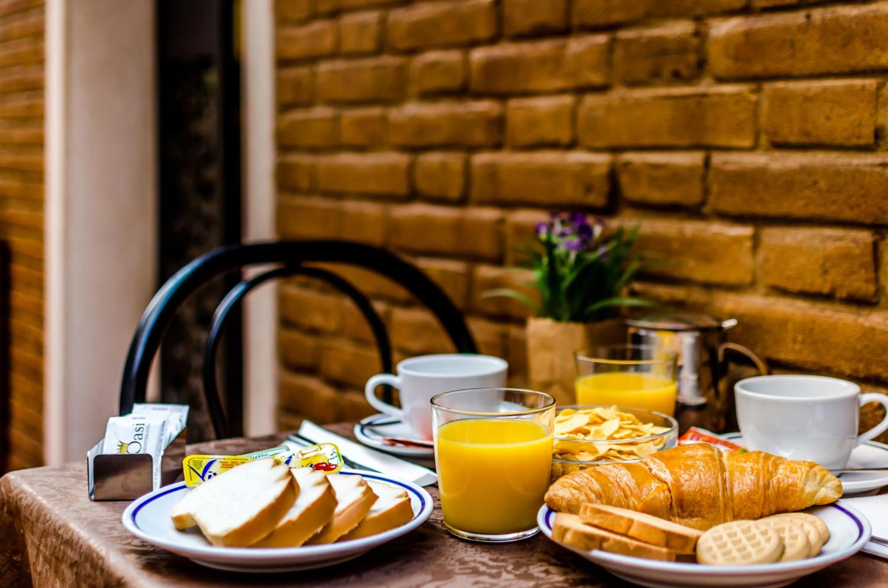 Food and drinks in Hotel Ariel Silva