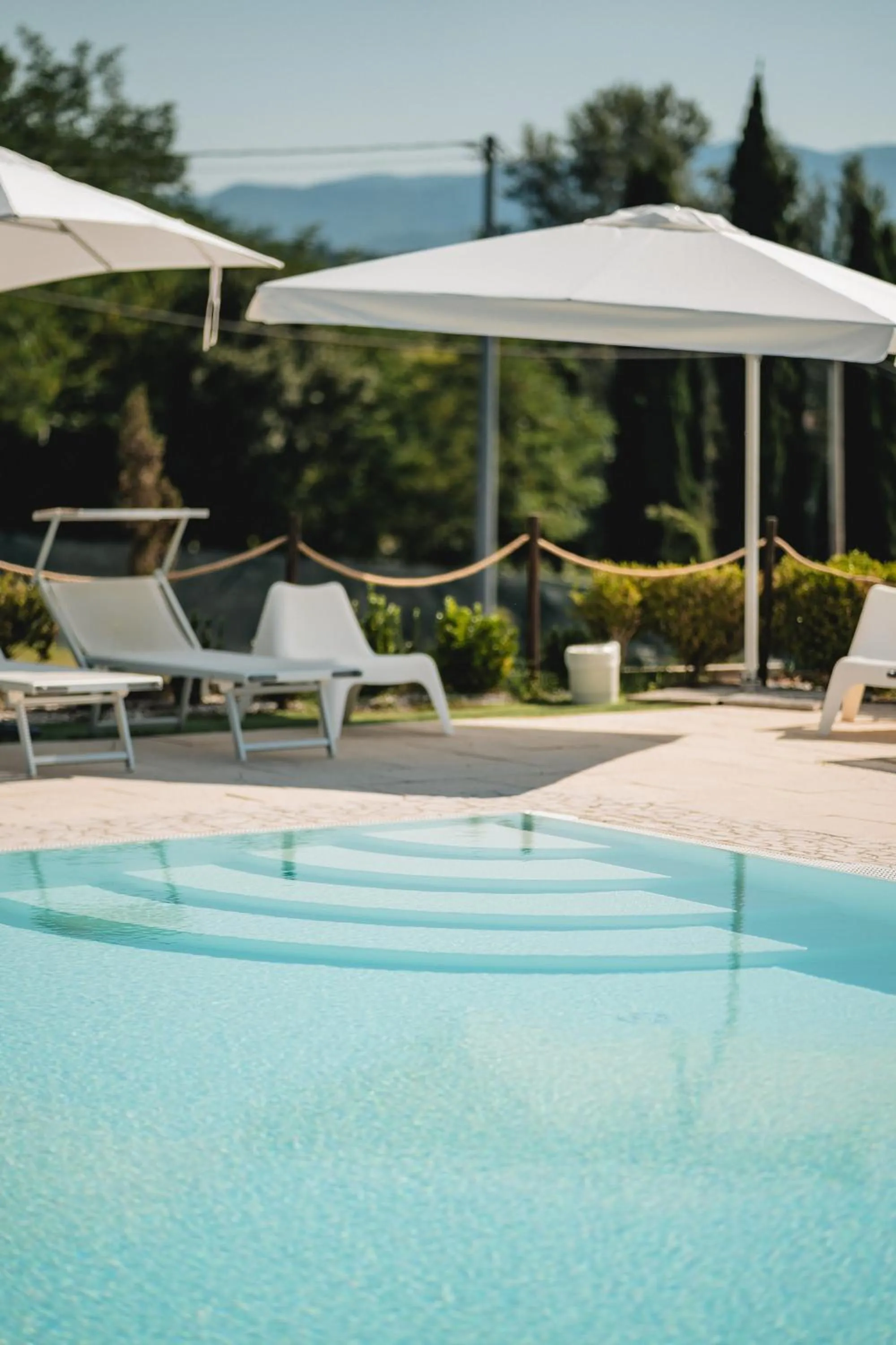 Swimming pool in Hotel Carignano