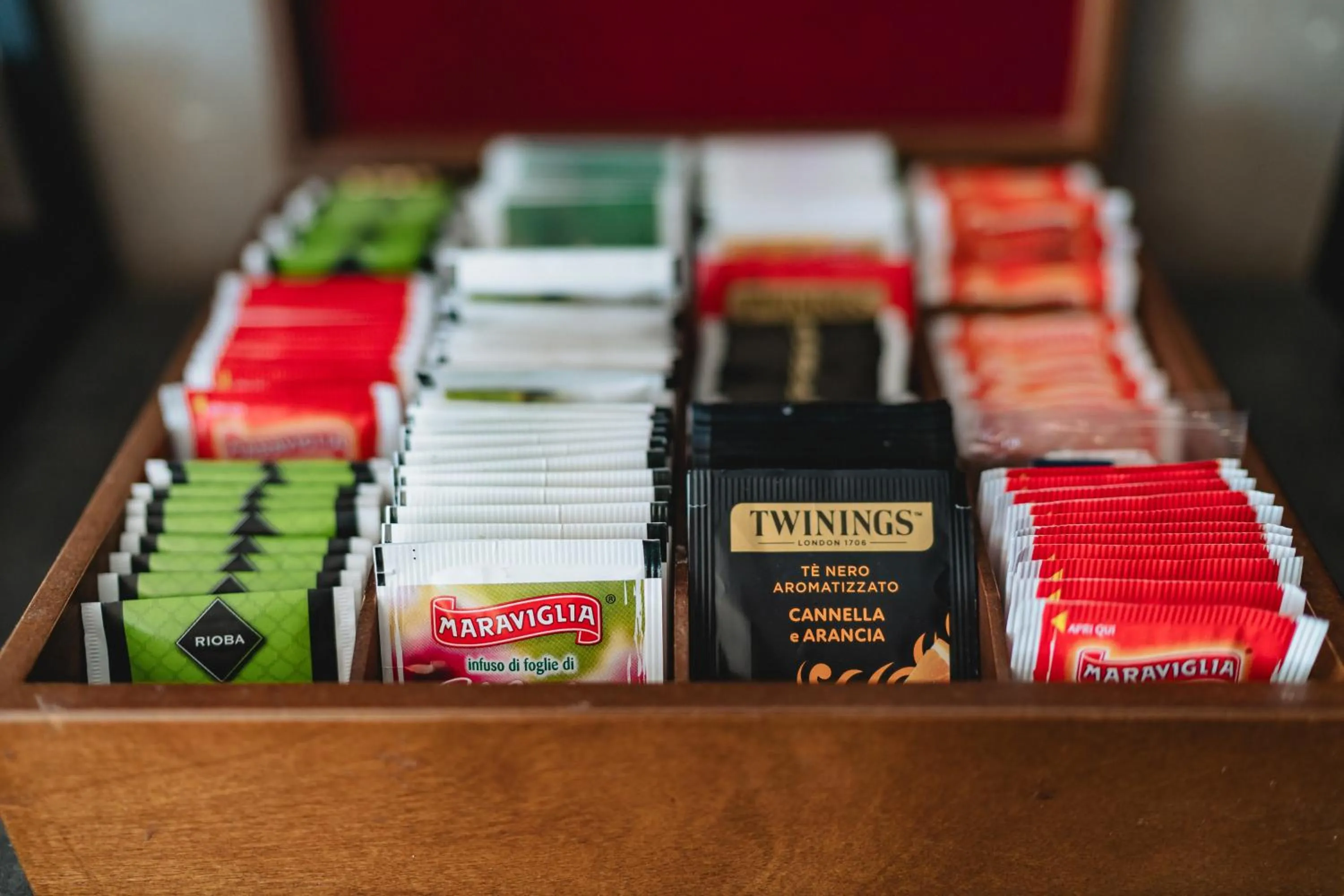 Coffee/tea facilities in Hotel Carignano