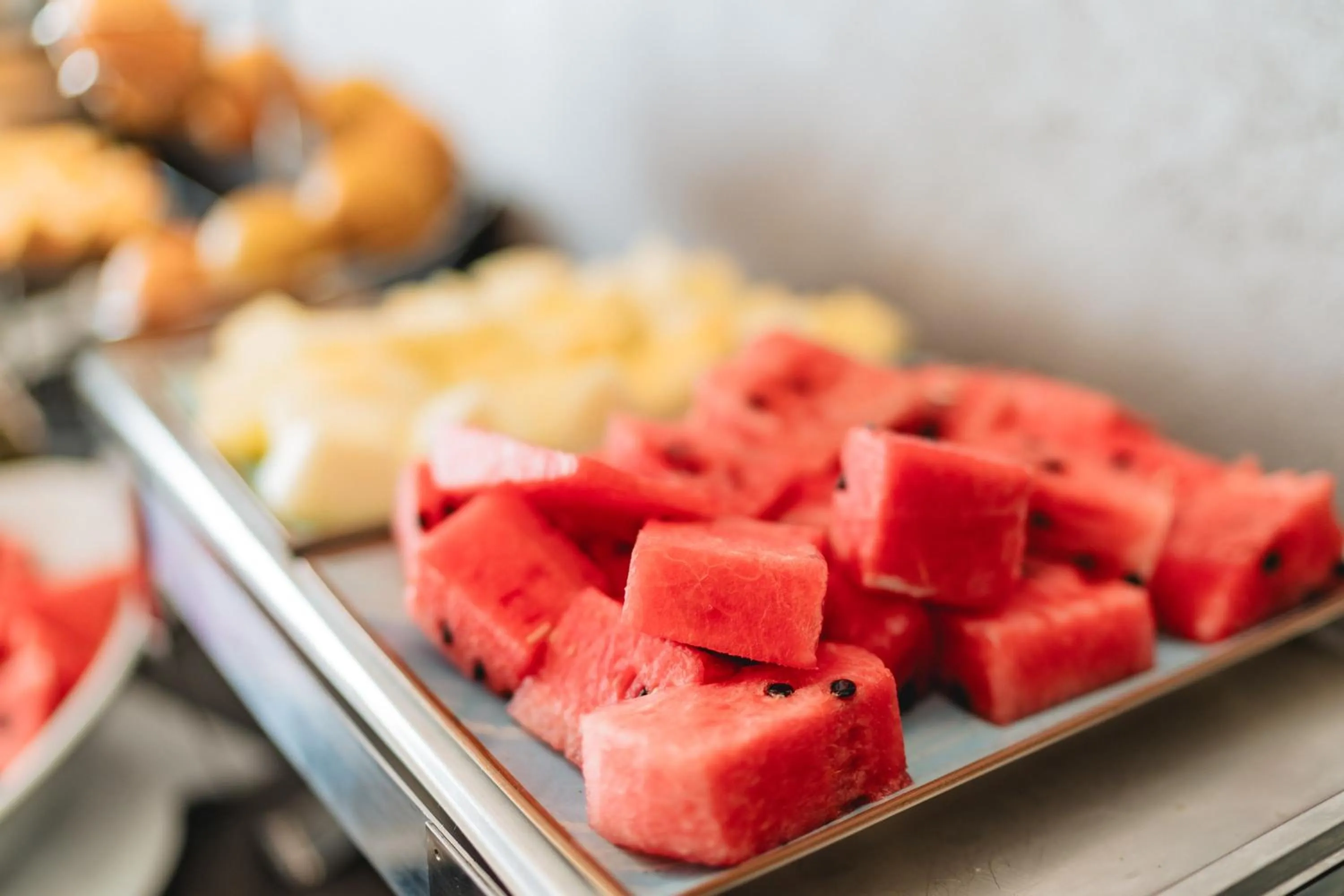 Buffet breakfast in Hotel Carignano
