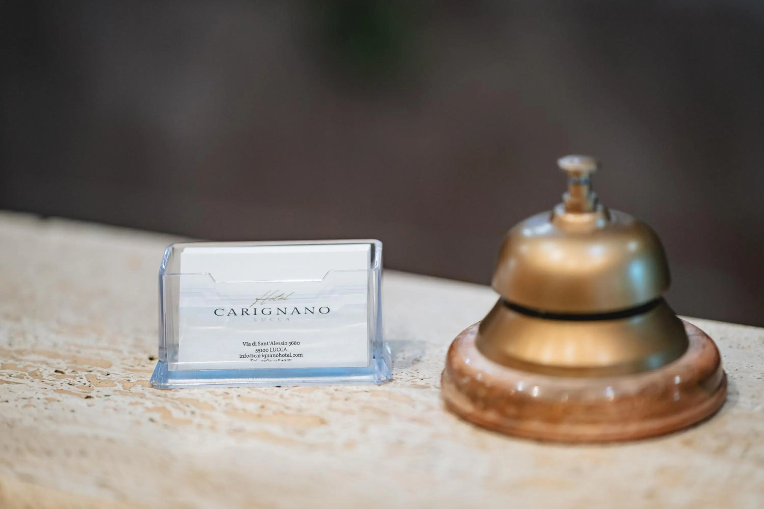 Lobby or reception in Hotel Carignano