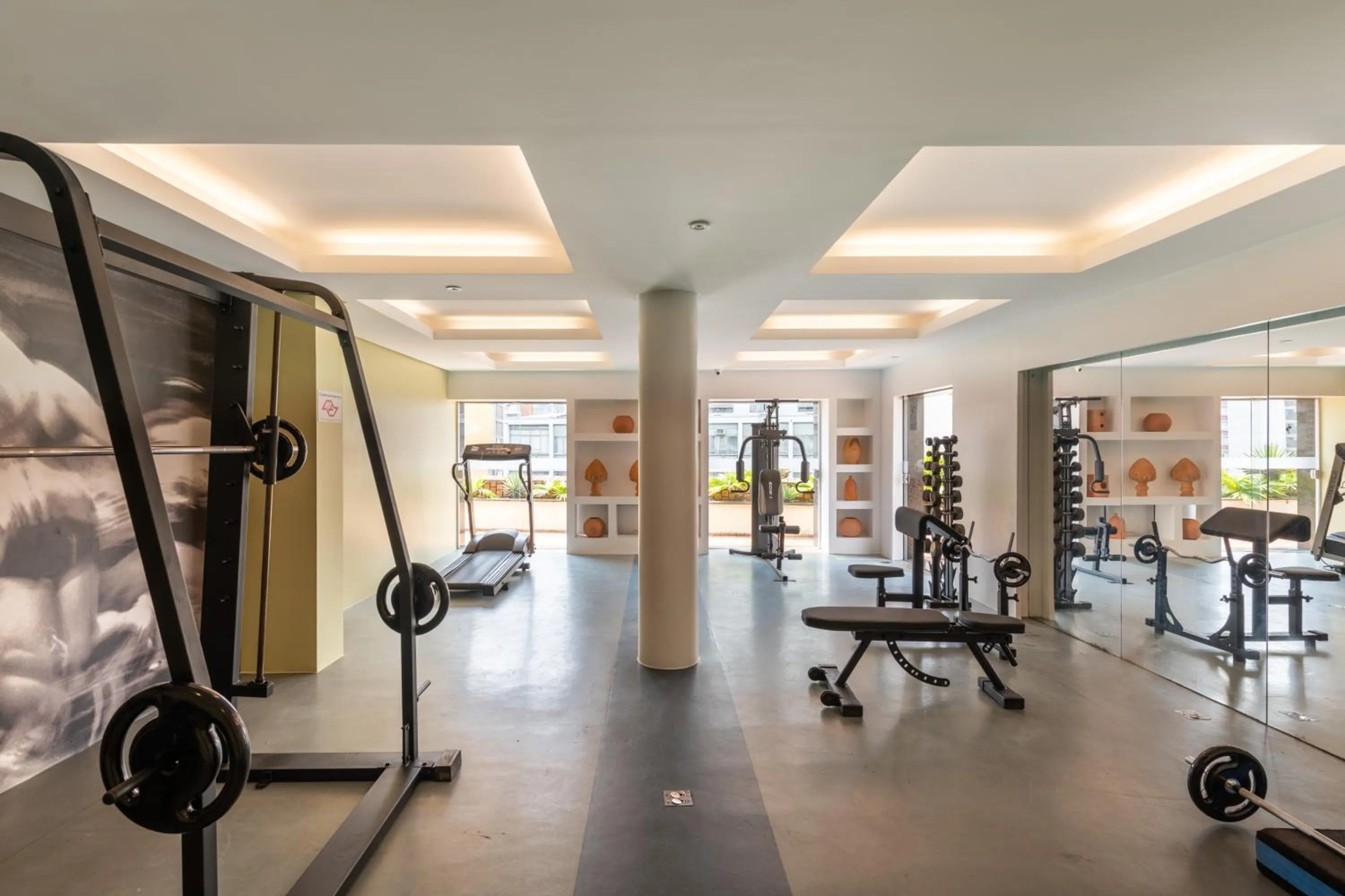 Fitness centre/facilities in DELPLAZA Marabá São Paulo