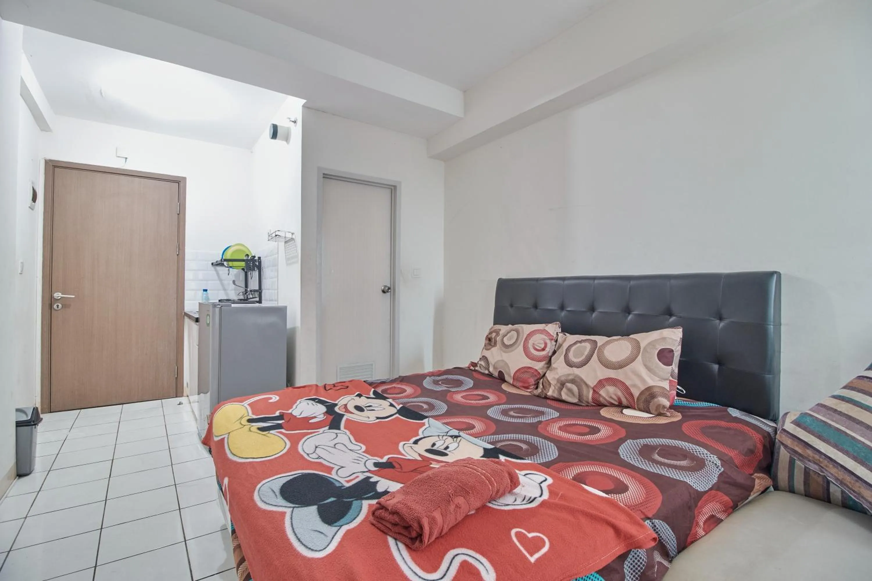 Bed in Room Rendi Podomoro Golf View