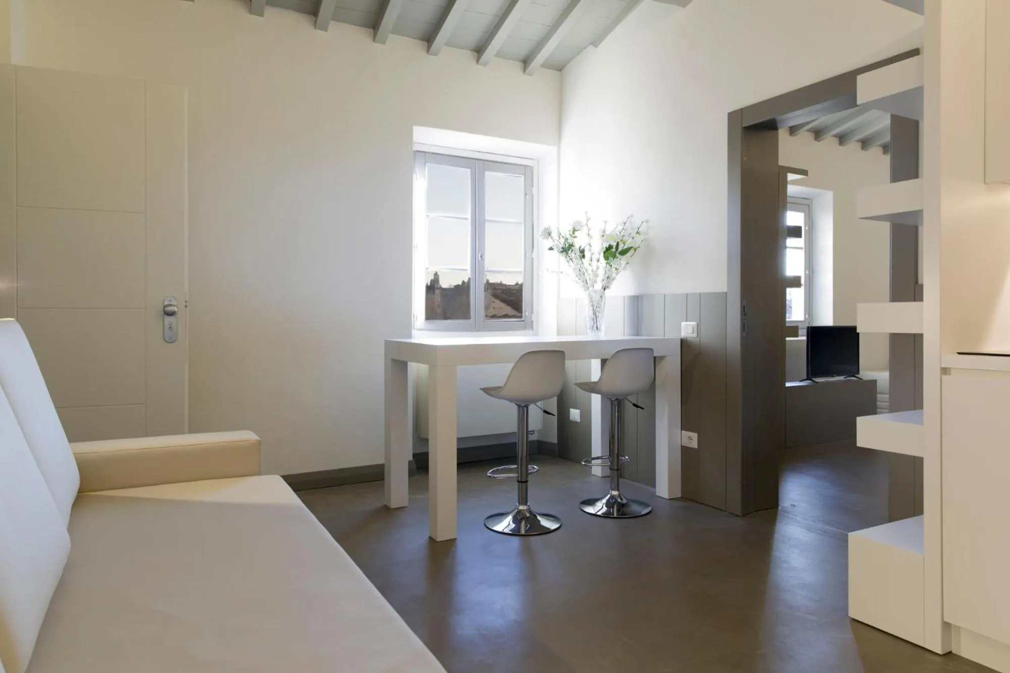 Living room in Palazzo dei Ciompi Suites