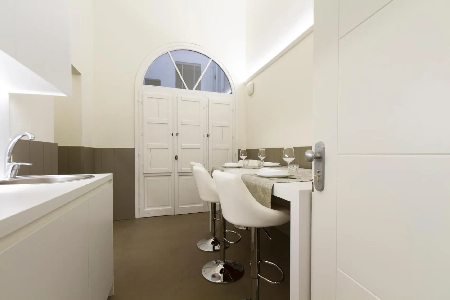 Kitchen or kitchenette in Palazzo dei Ciompi Suites