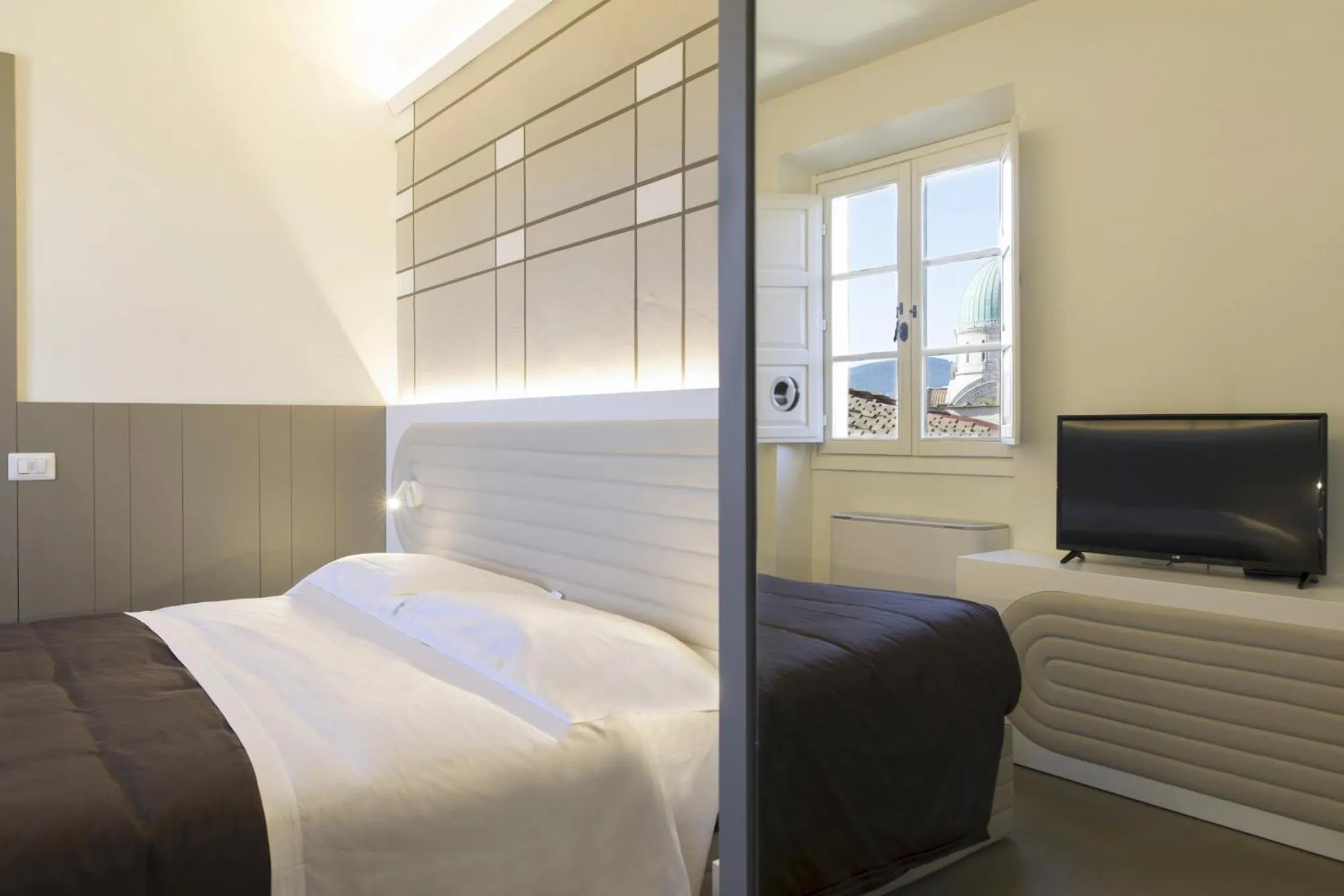 Bedroom, Bed in Palazzo dei Ciompi Suites