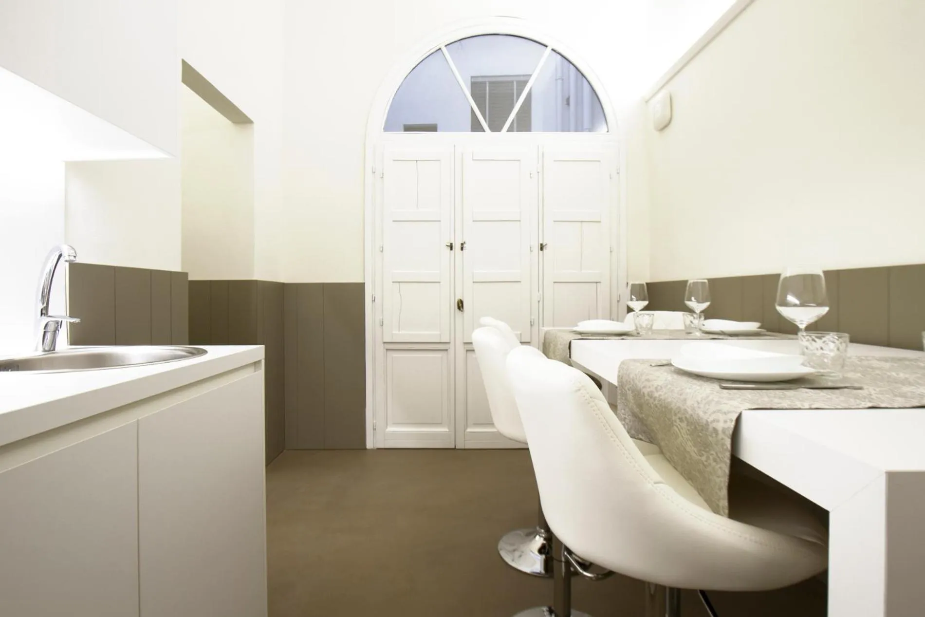 Kitchen or kitchenette in Palazzo dei Ciompi Suites