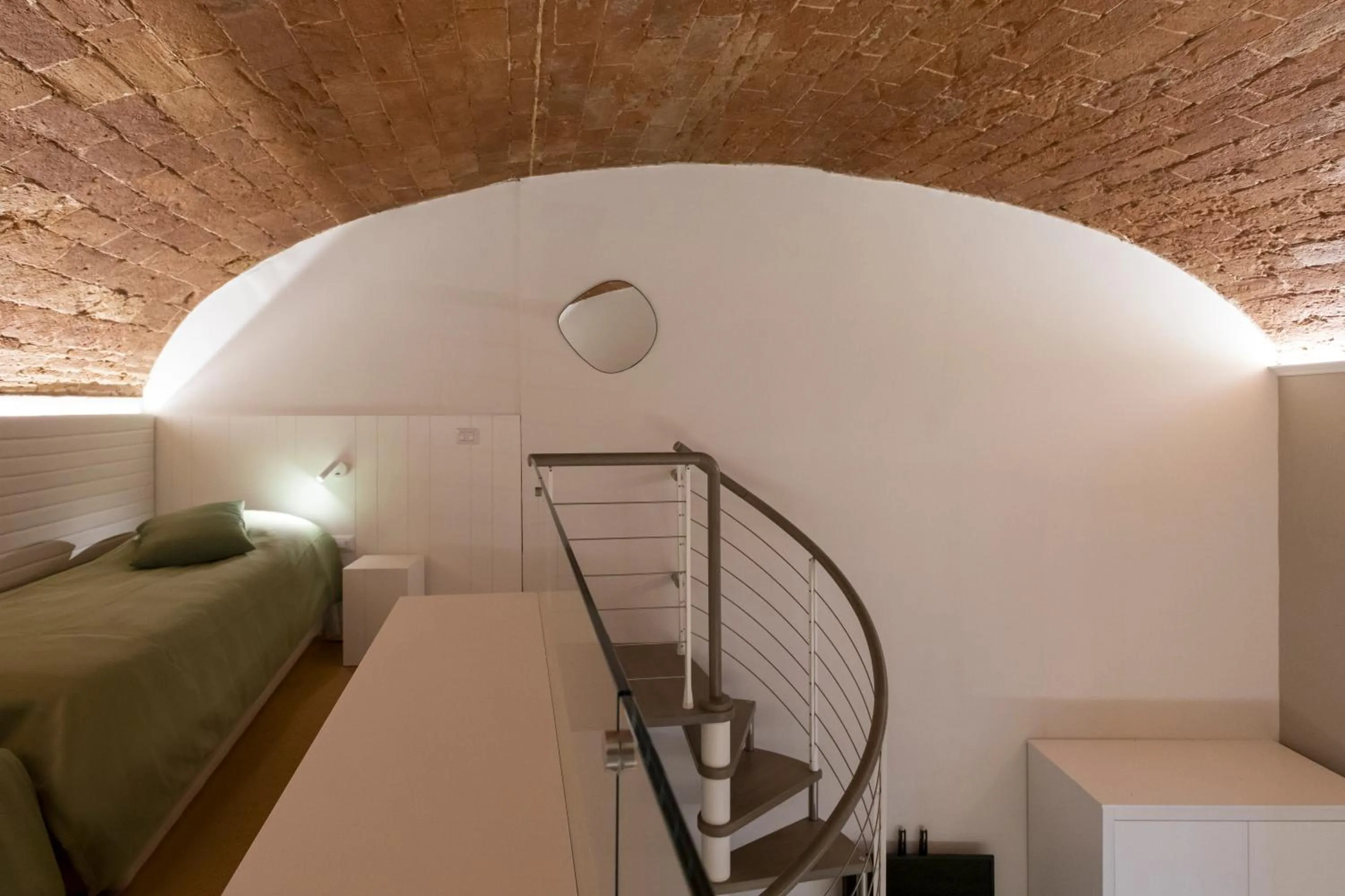 Bed in Palazzo dei Ciompi Suites