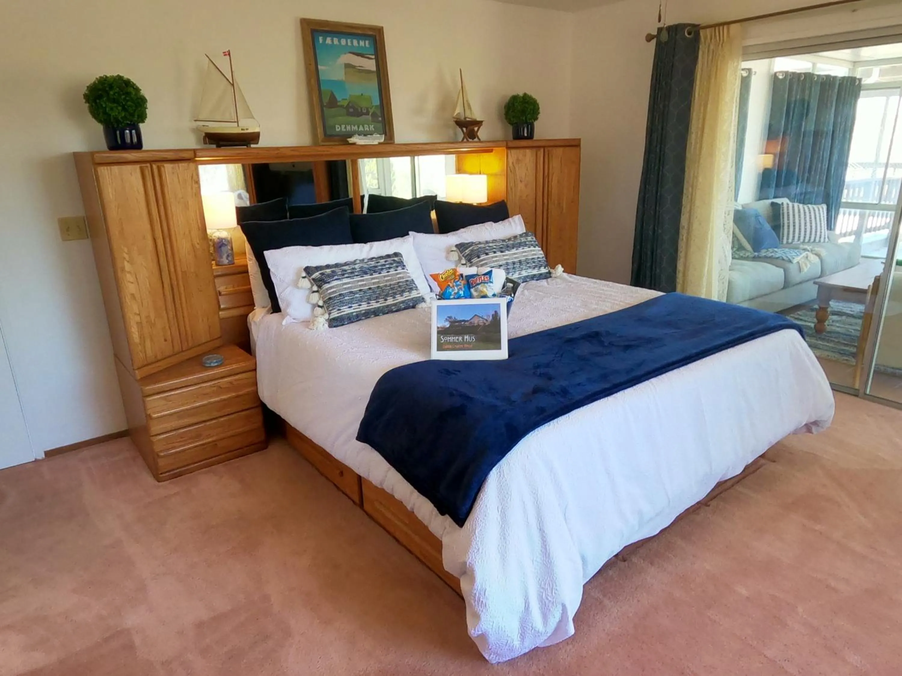 Bed in Sommer Hus-Best value in Southern California Wine Country