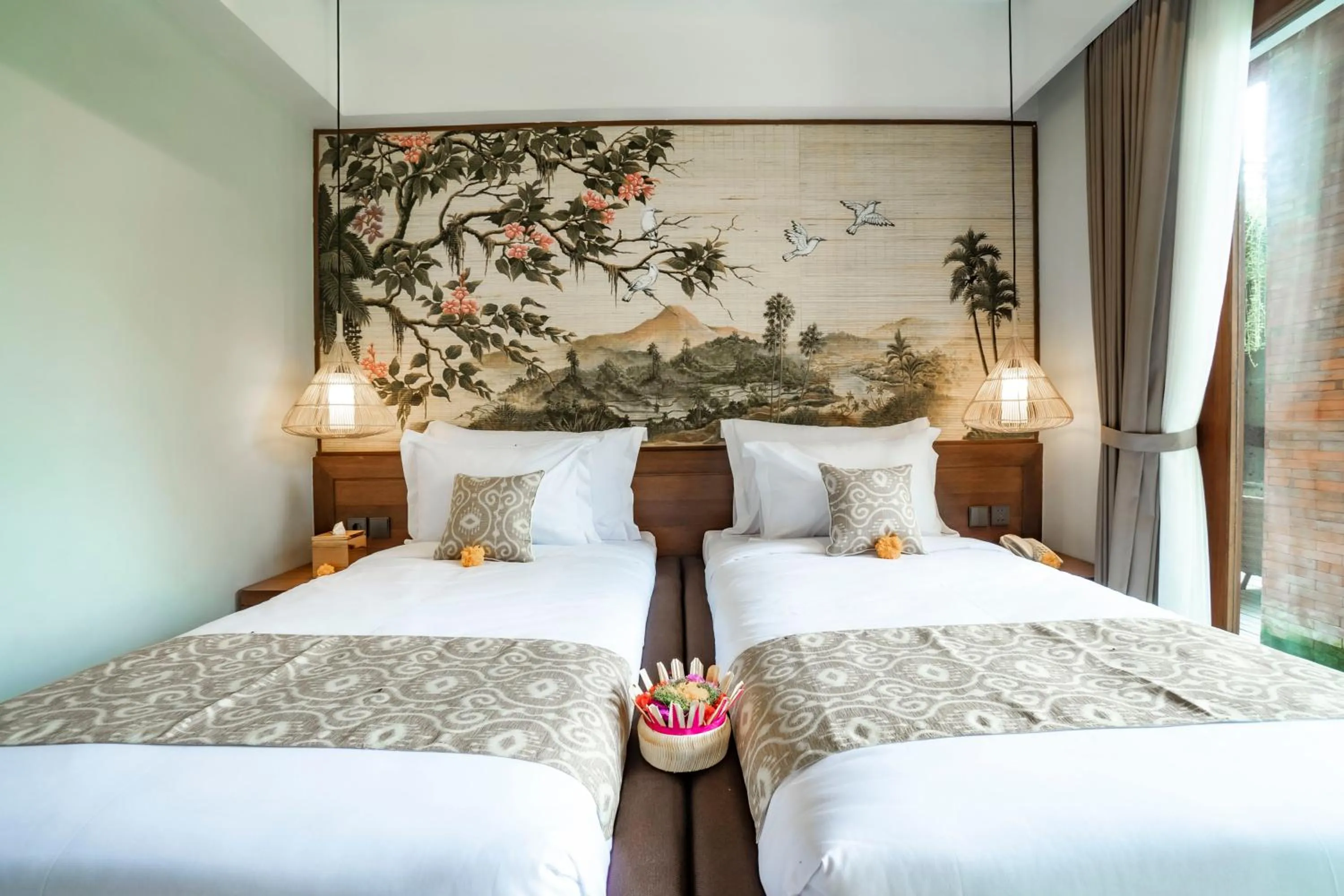 Bedroom in Uma Shanti Villa by Mahaputra